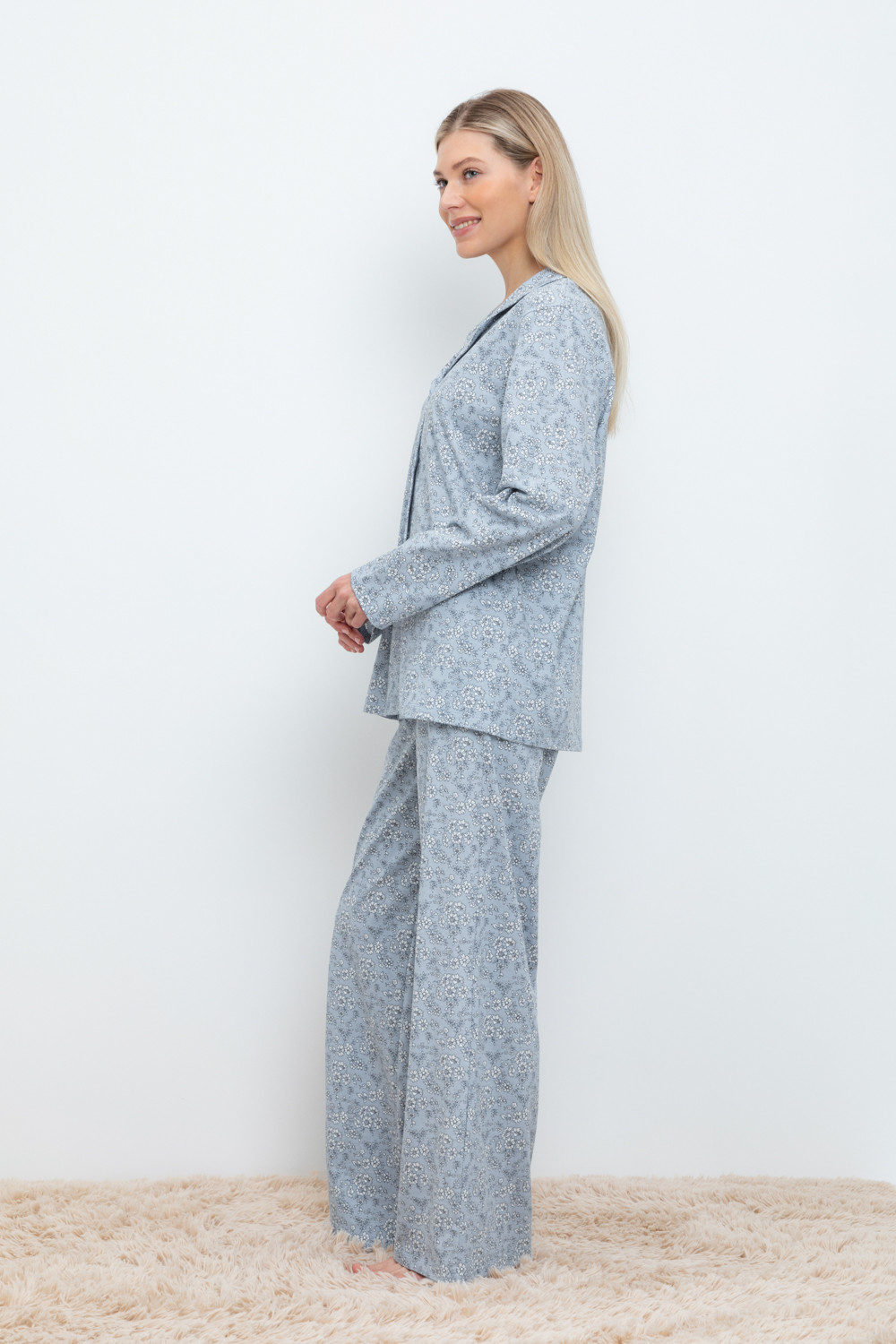 Комплекты для дома для мам, артикул: Е 20124, цвет: синий, фото 3