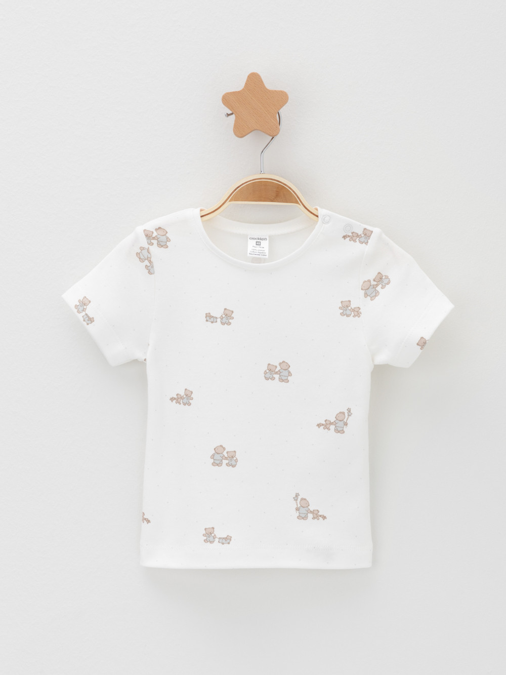 Футболка для новорожденных, артикул: К 301156-2уп, цвет: светло-серый5, фото 3