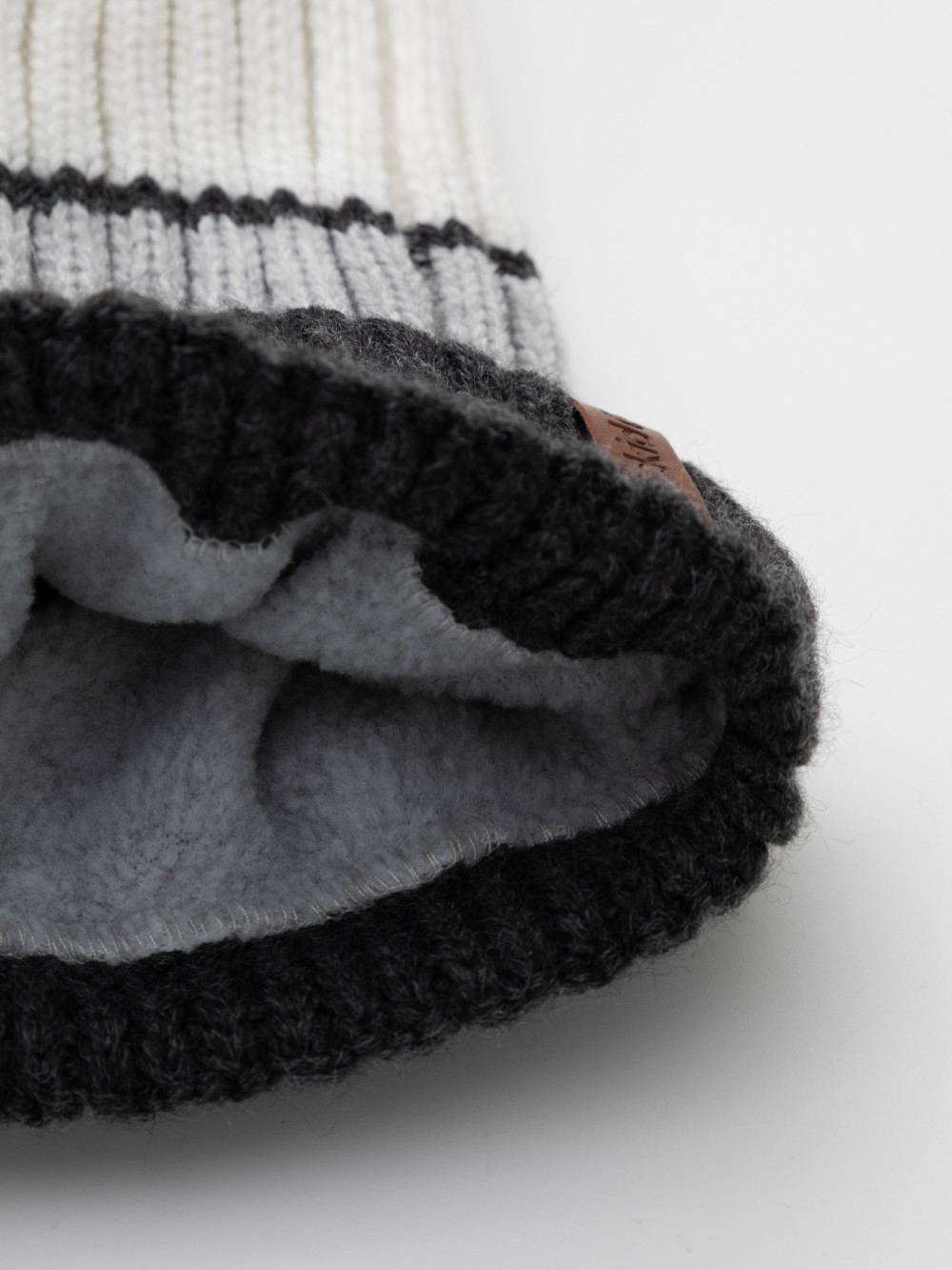 Шапка для мальчика, артикул: КВ 20409/ш, цвет: серый, фото 3