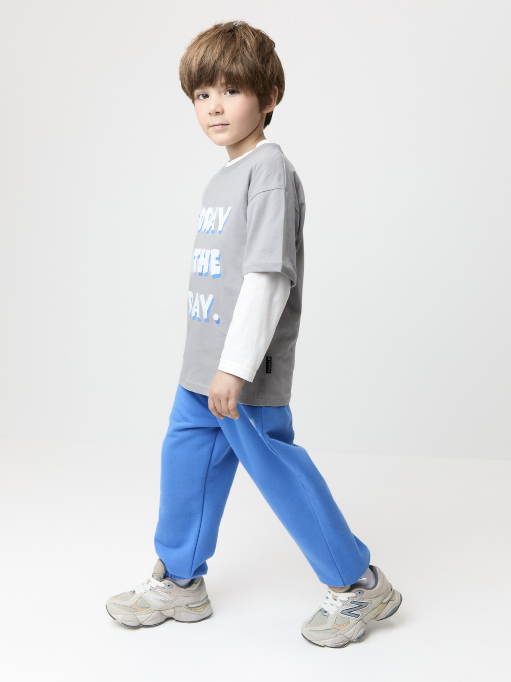 Футболка для мальчика, артикул: КР 303024, цвет: серый, фото 3