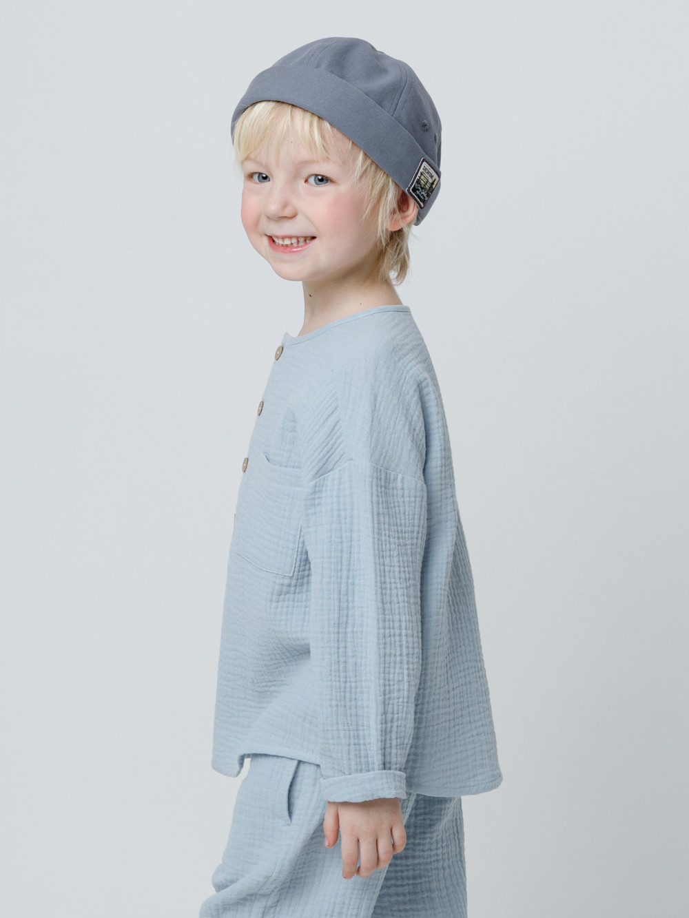 Рубашки, артикул: ТК 33012, цвет: голубой, фото 3