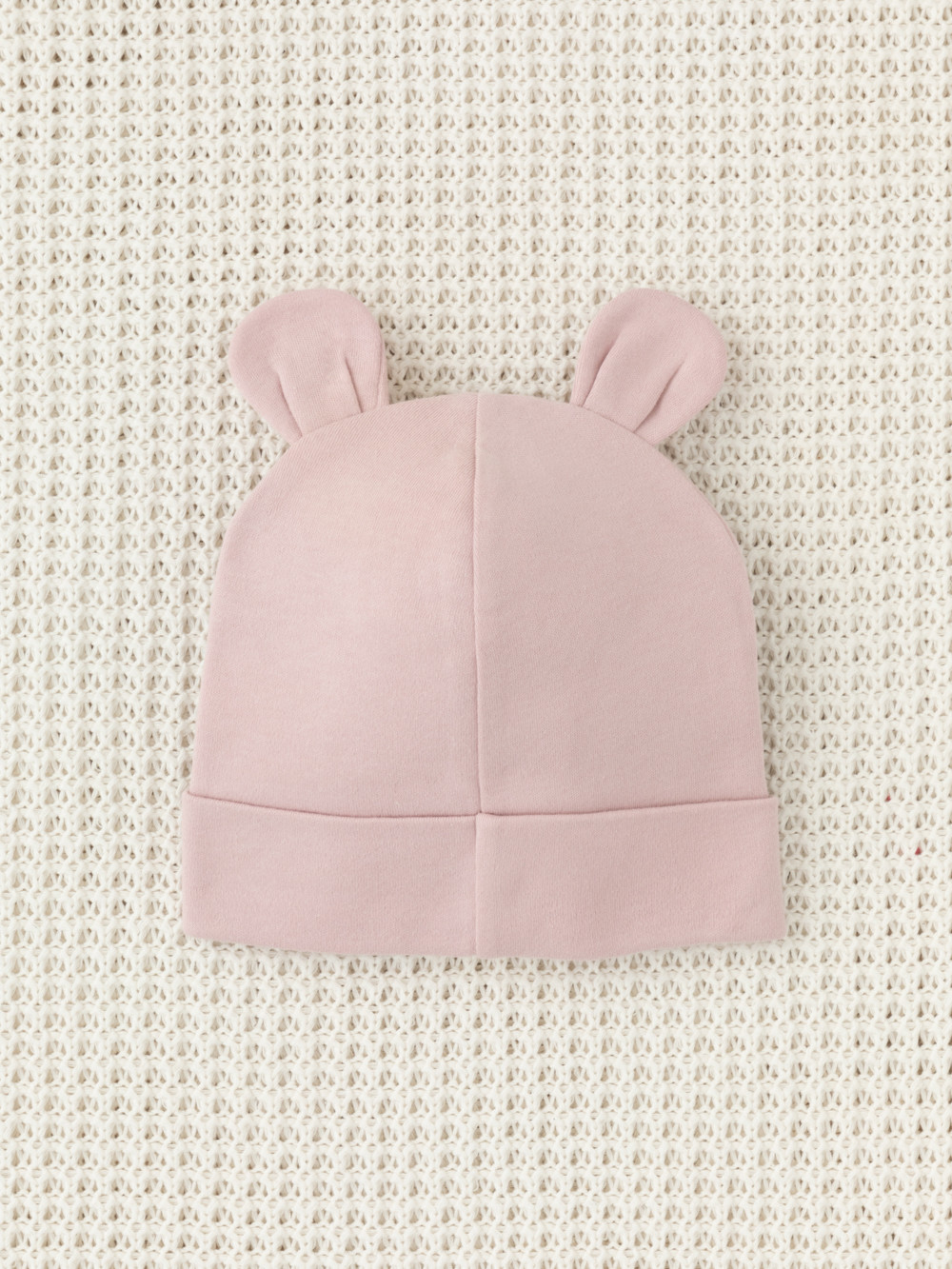 Шапочка ясельная для новорожденных, артикул: К 8093, цвет: розовый, фото 3