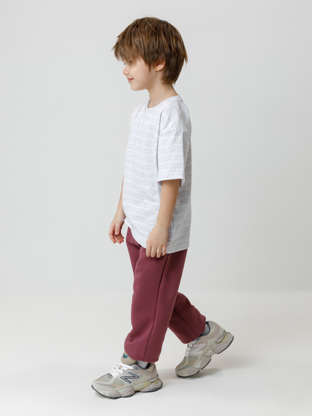 Брюки для мальчика, артикул: КР 400837, цвет: коричневый, фото 3