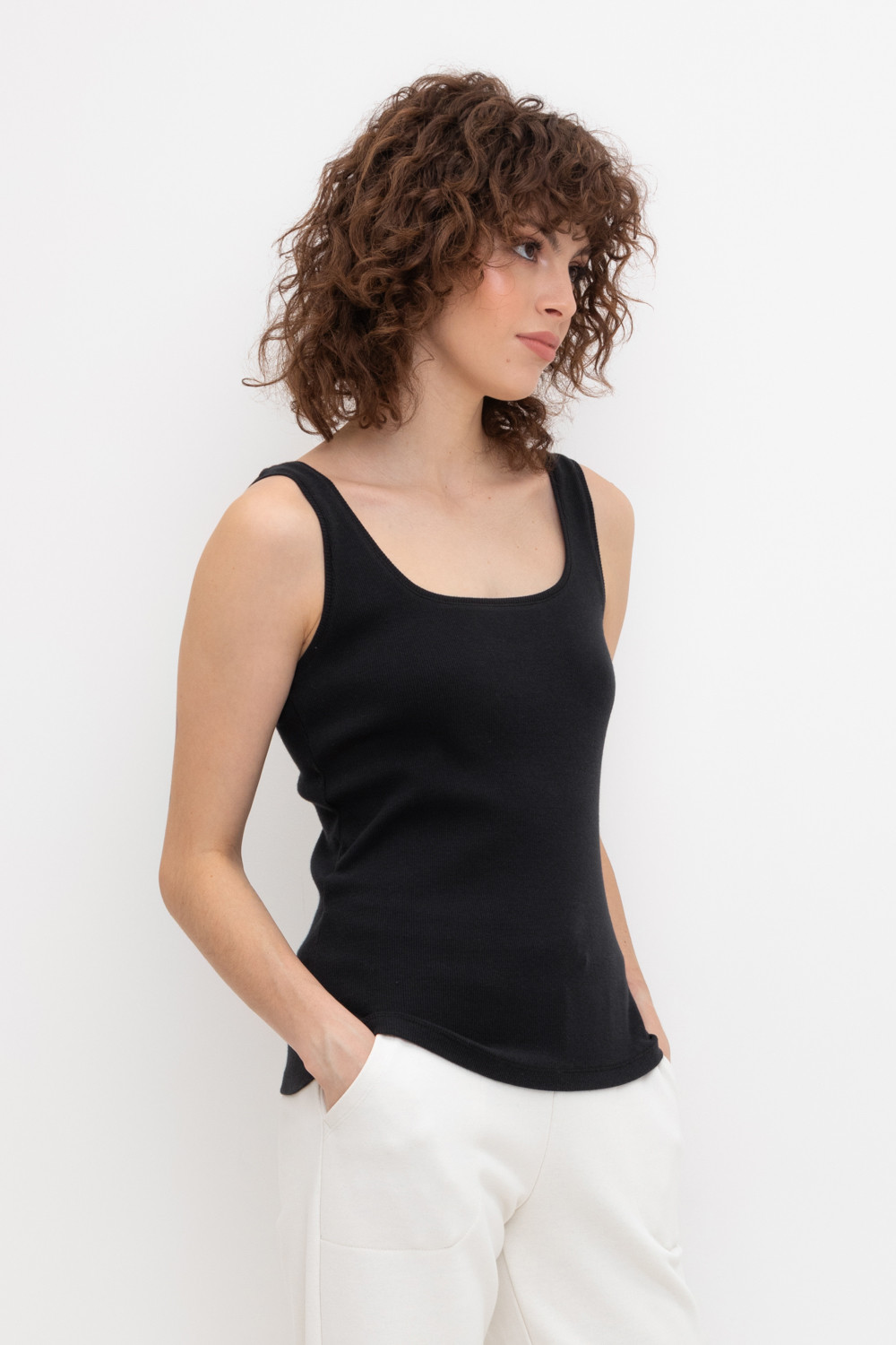 Майки женские для мам, артикул: ЕВТ 3060/24, цвет: черный, фото 3