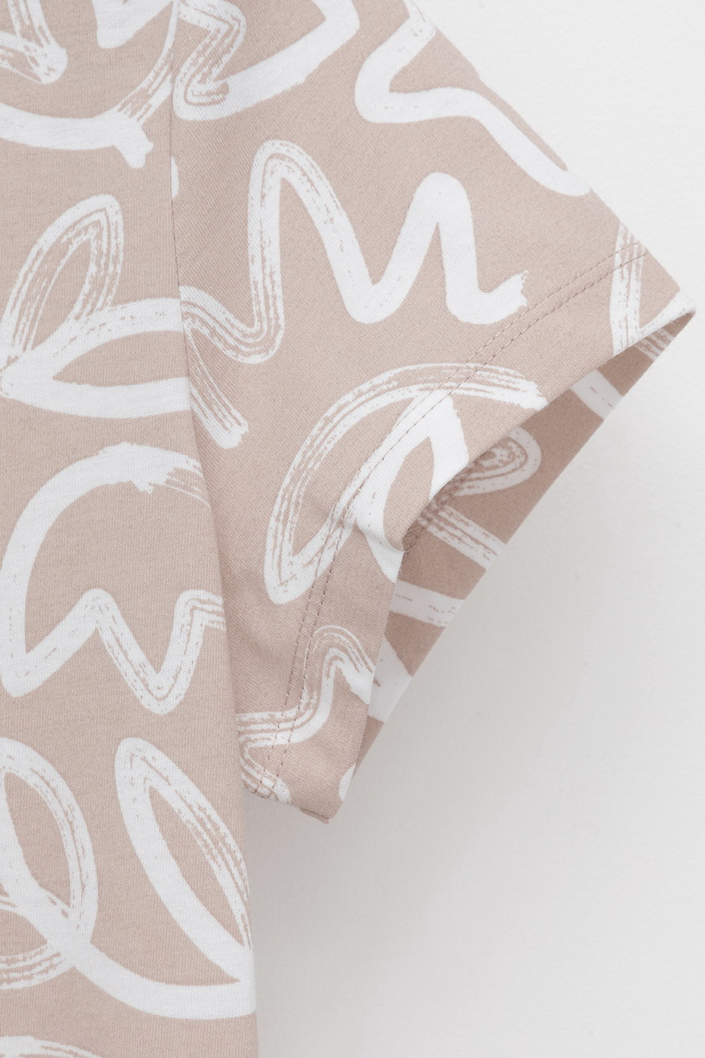 Сорочки ночные женские для мам, артикул: Е 10015/24, цвет: бежевый, фото 3