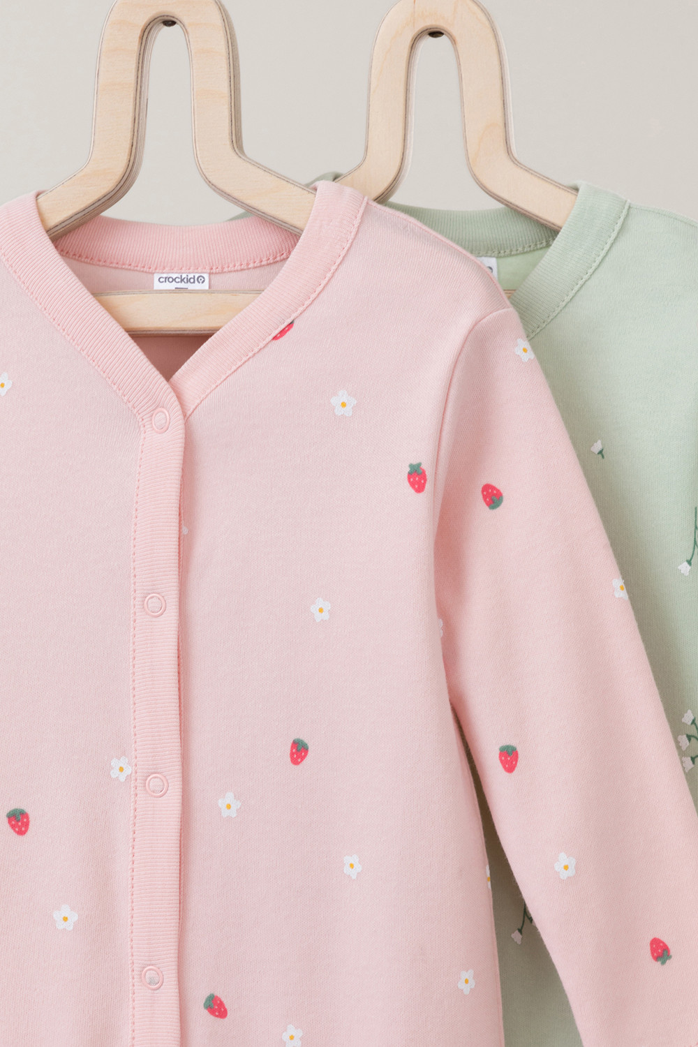 Комбинезон для новорожденных, артикул: К 6025-2уп, цвет: зеленый, фото 3