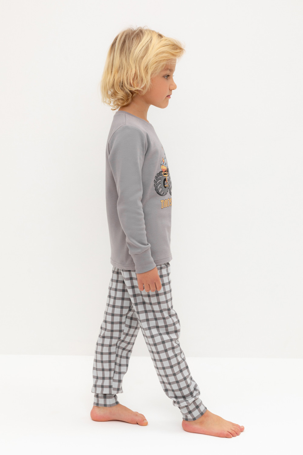 Пижама для мальчика, артикул: К 1541, цвет: серый, фото 3