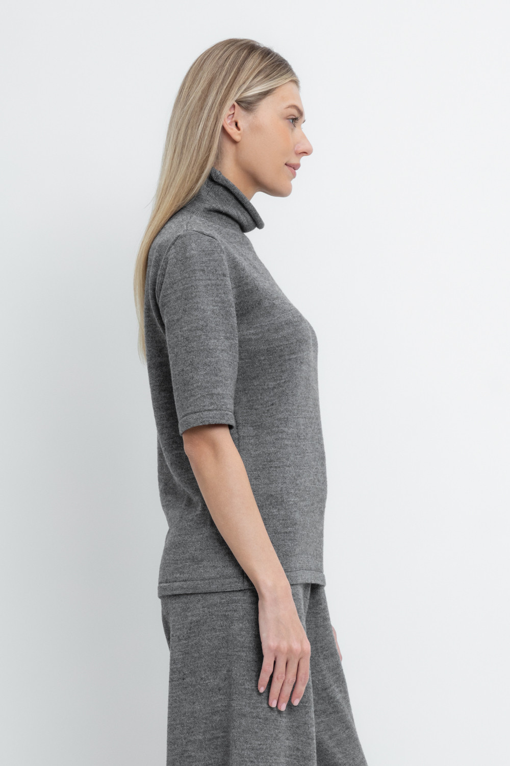 Джемперы женские для мам, артикул: ЕВ 30146/ш, цвет: темно-серый, фото 3