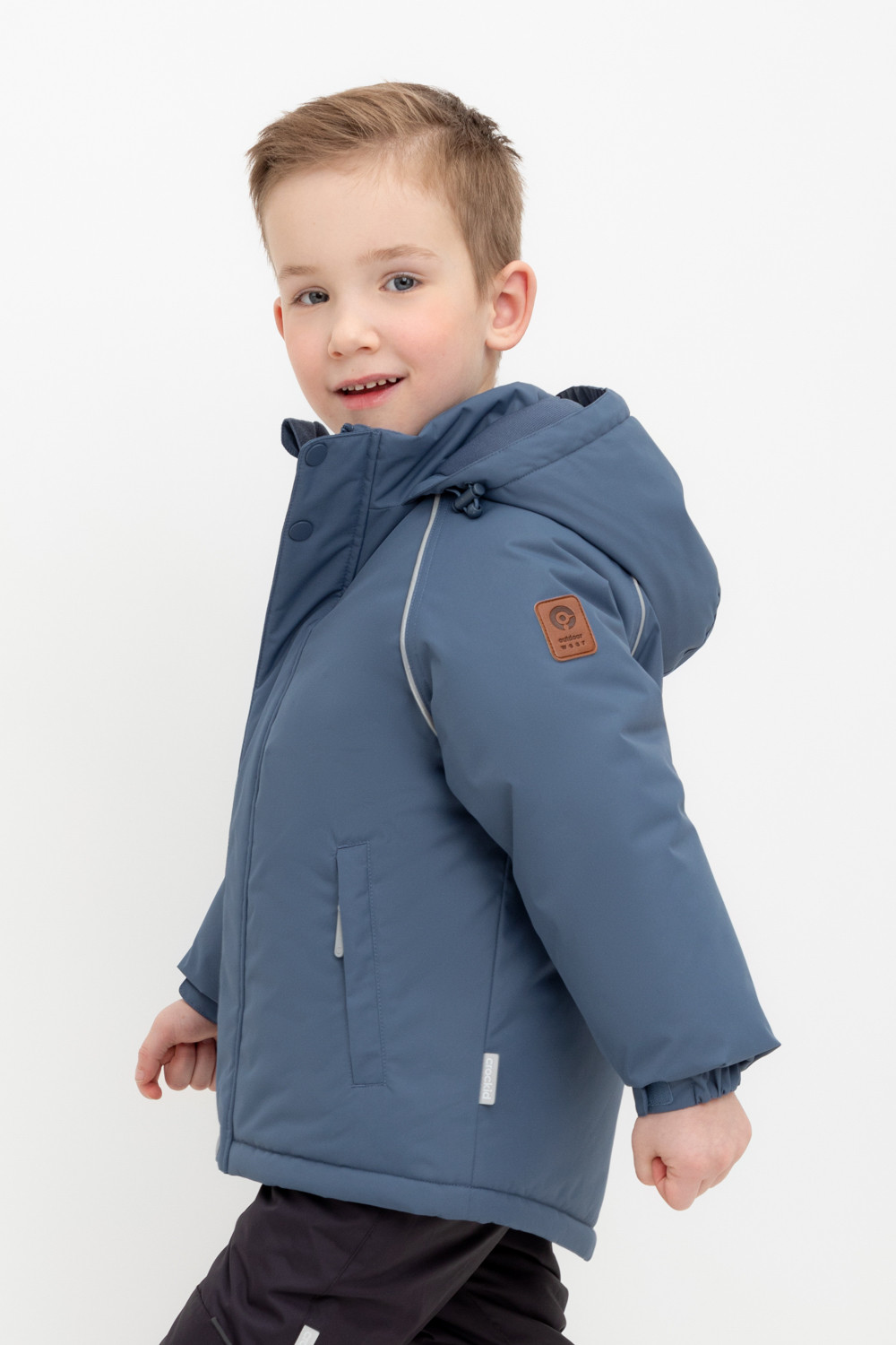 Куртки для мальчика, артикул: ВК 36085/4 ГР, цвет: синий, фото 3