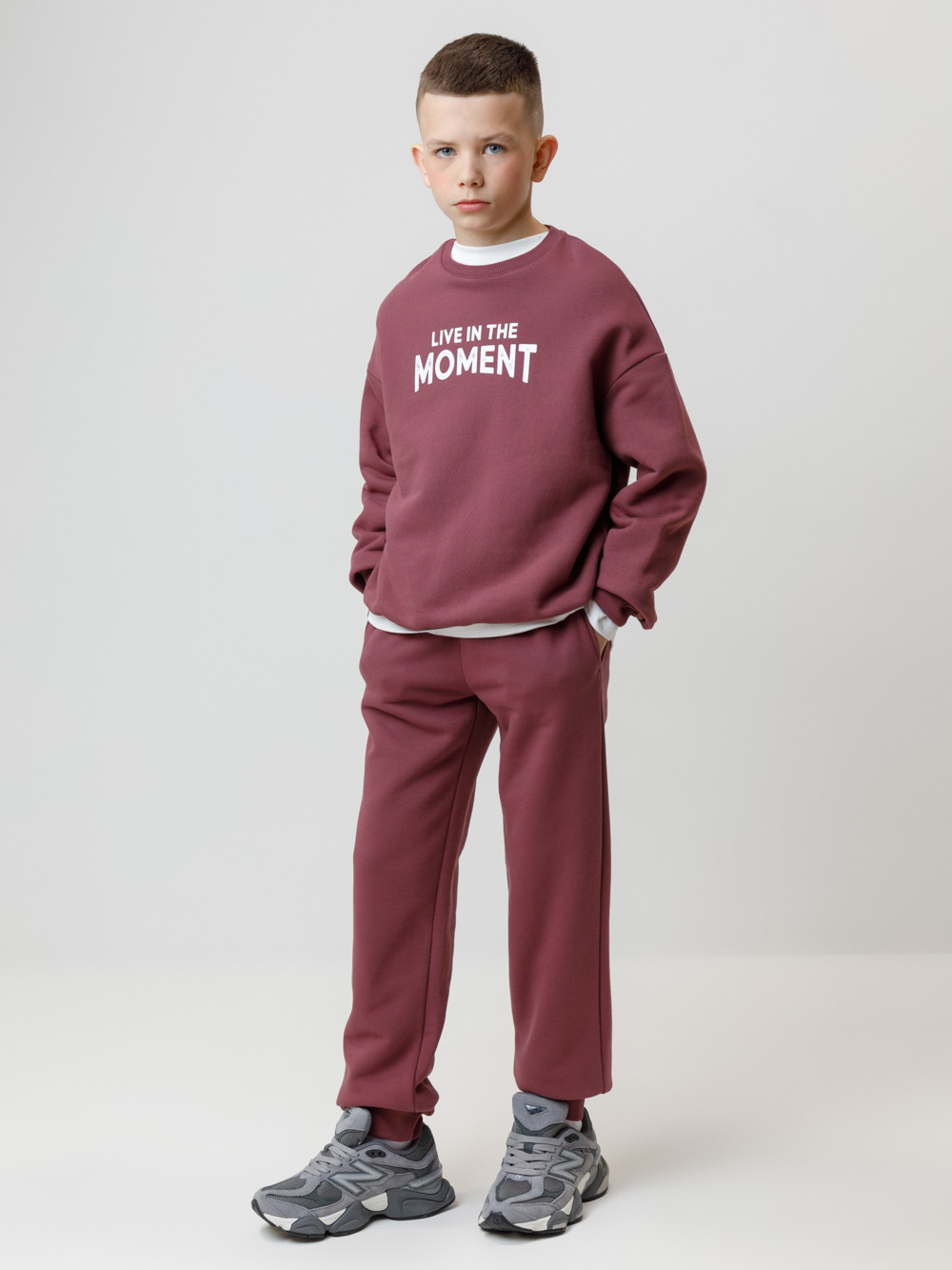 Брюки для мальчика, артикул: КР 400837, цвет: коричневый, фото 3