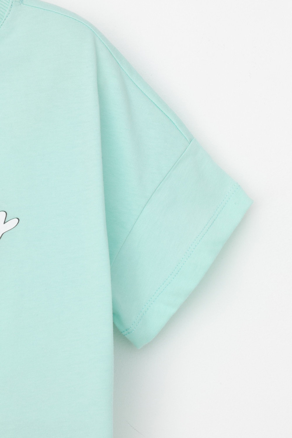 Футболка для девочки, артикул: КР 302696-1, цвет: зеленый, фото 3