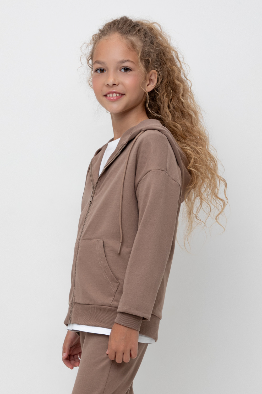 Жакеты, куртки, артикул: К 302139, цвет: коричневый, фото 3