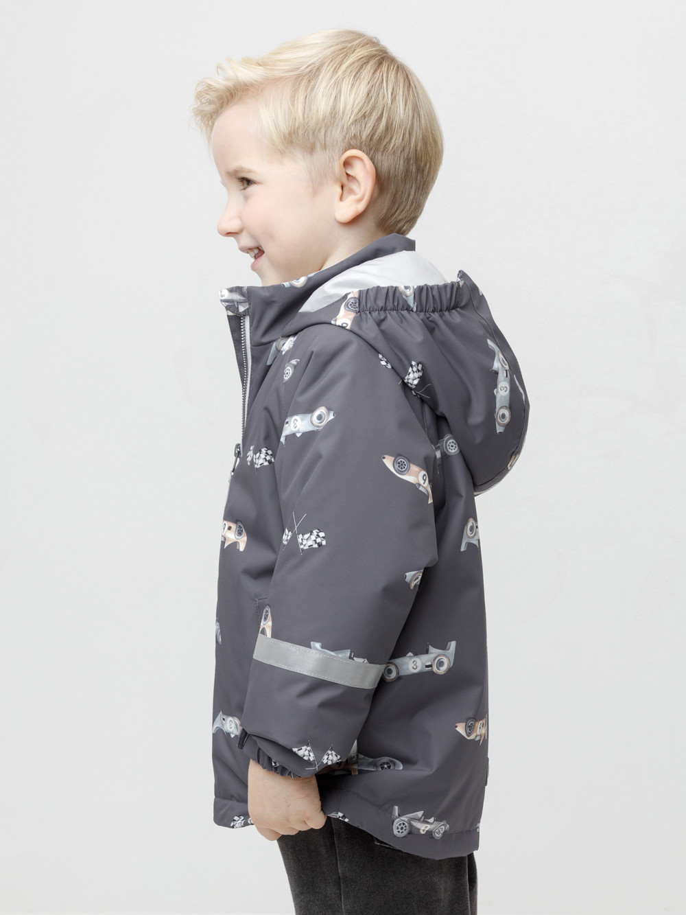 Куртки для мальчика, артикул: ВК 30161/н/2 ГР, цвет: темно-серый, фото 3