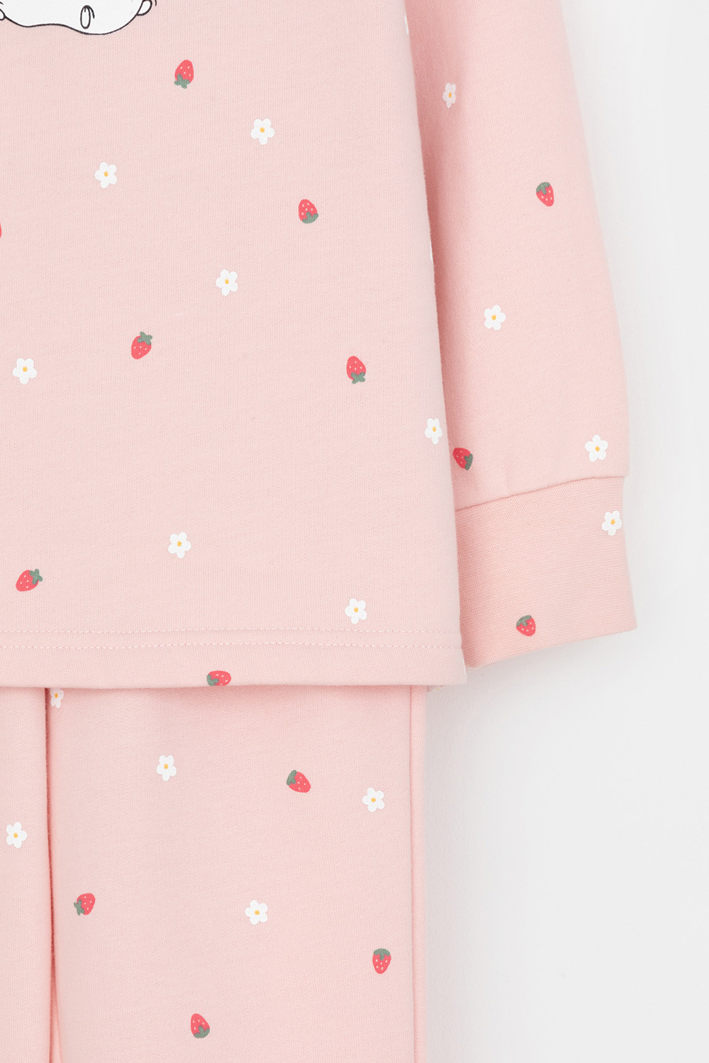 Пижама для девочки, артикул: К 1581, цвет: розовый, фото 3