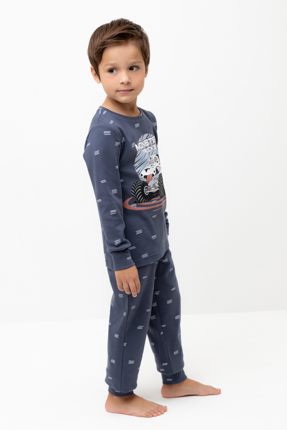 Пижама для мальчика, артикул: К 1621, цвет: серый, фото 3