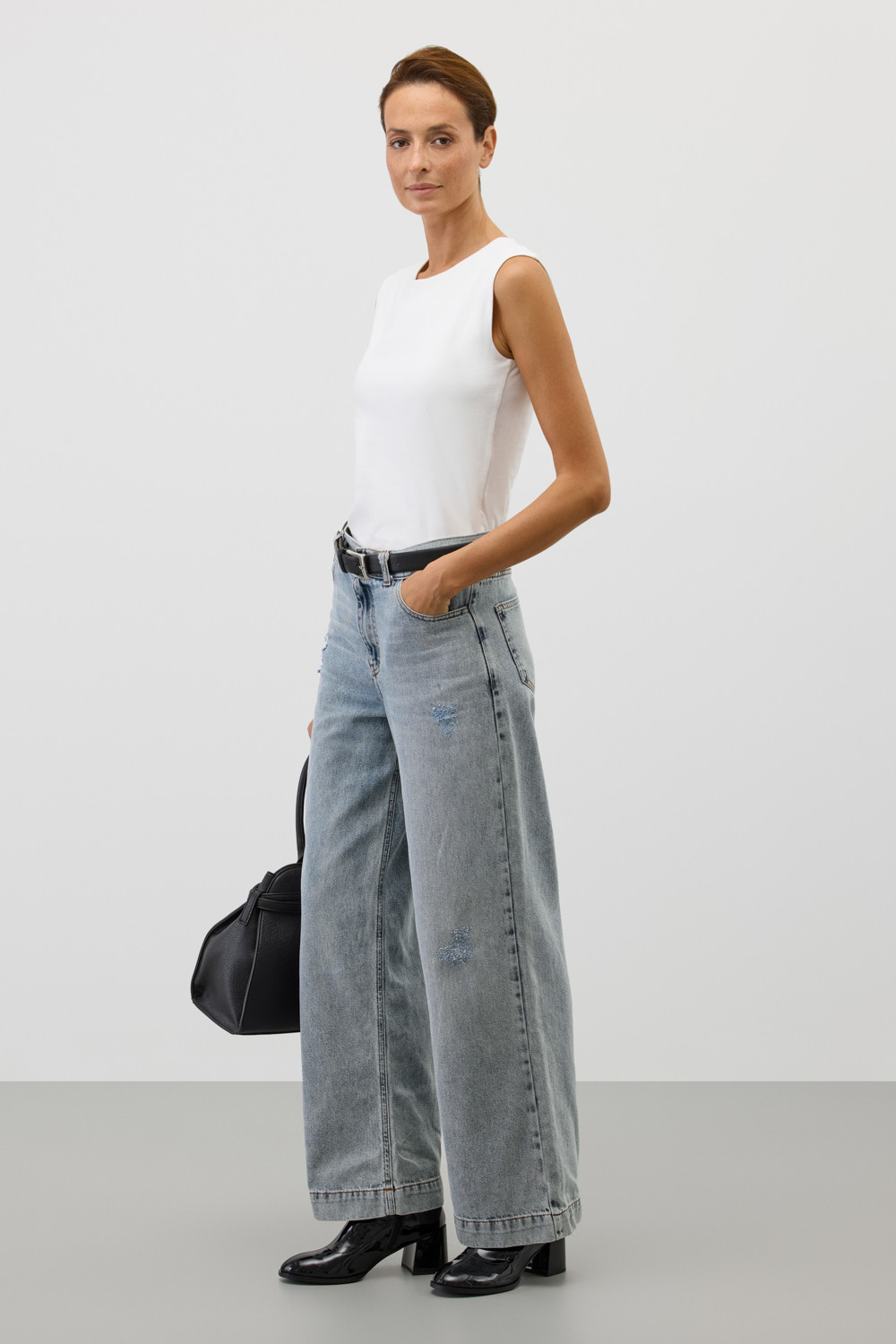 Майки женские для мам, артикул: ЕВТ 3329, цвет: бежевый, фото 3