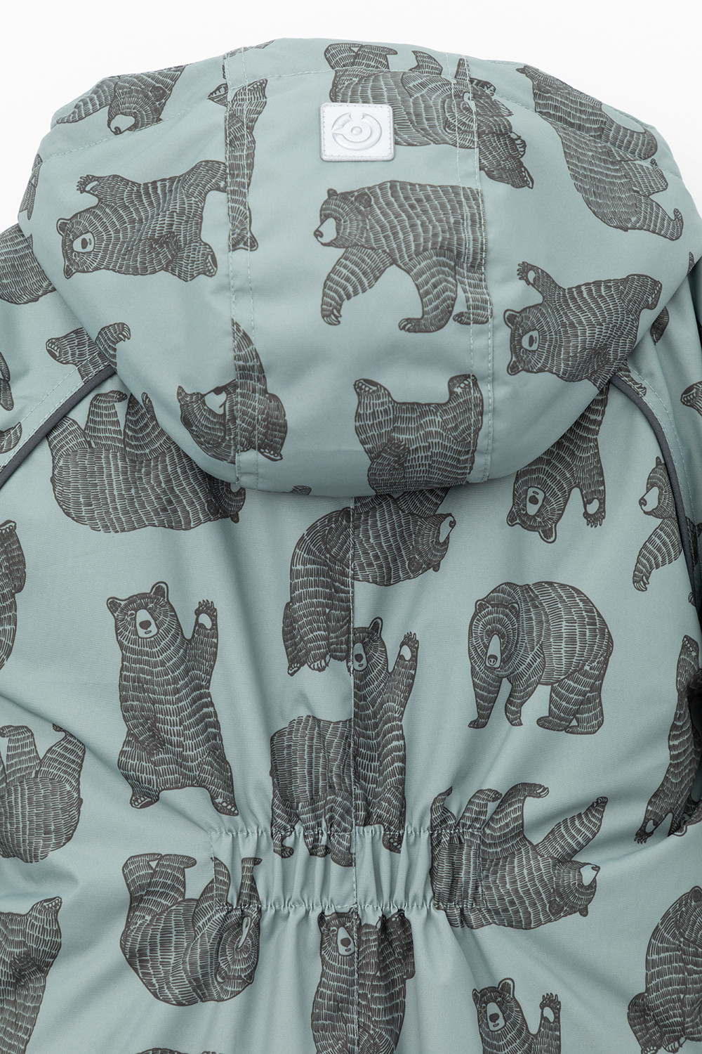 Комбинезоны утепленные для мальчика, артикул: ВК 60032/н/36 Ал, цвет: зеленый, фото 3