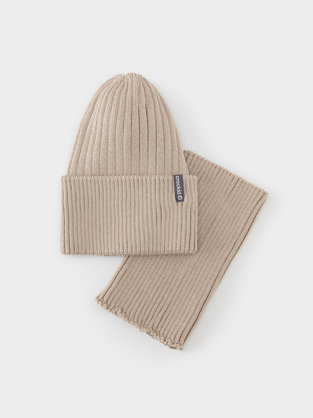 Комплект вязаный для девочки, артикул: КВ 22012/25, цвет: бежевый, фото 3