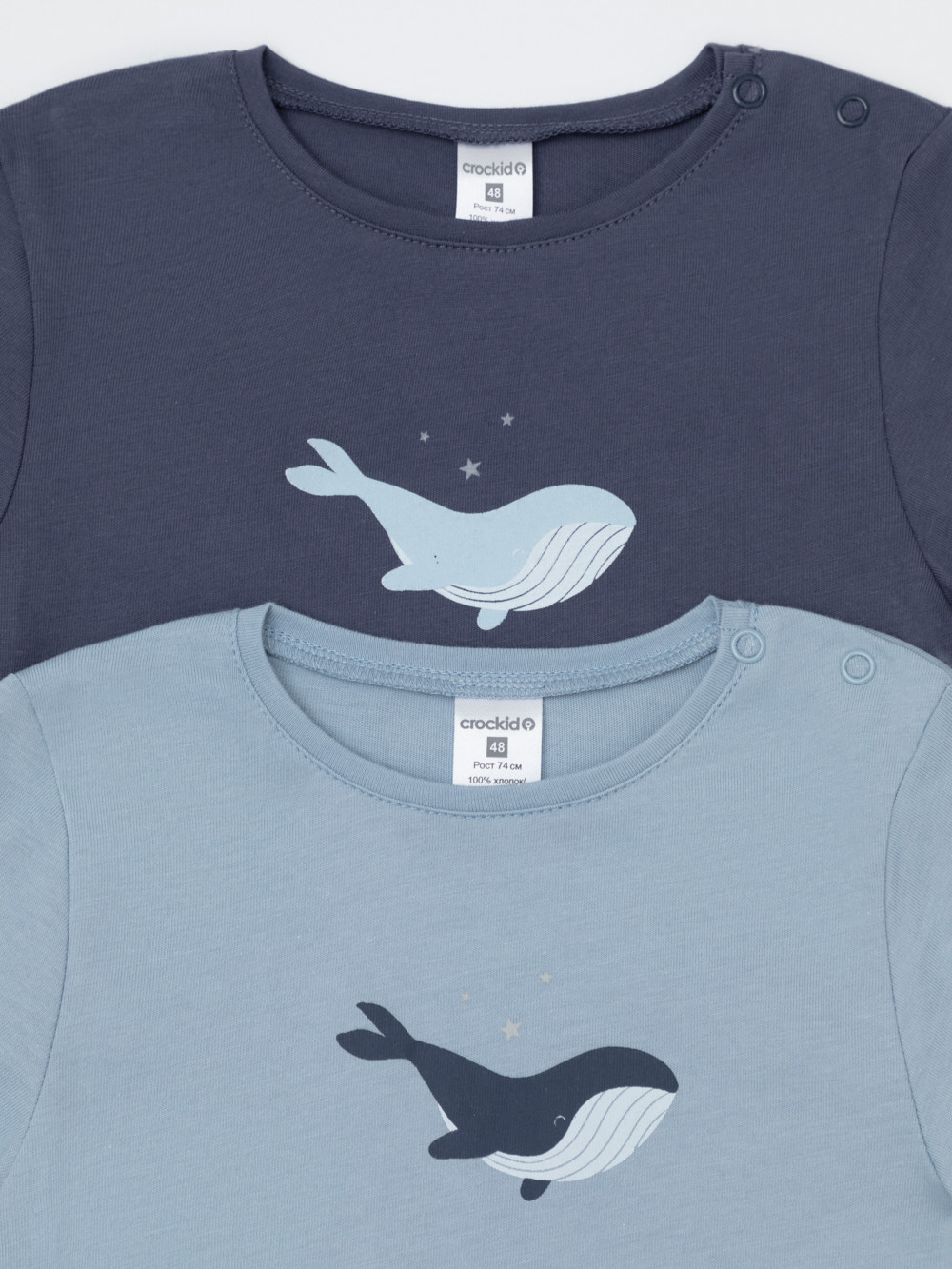 Футболка для новорожденных, артикул: К 302760-2уп, цвет: серый, фото 3