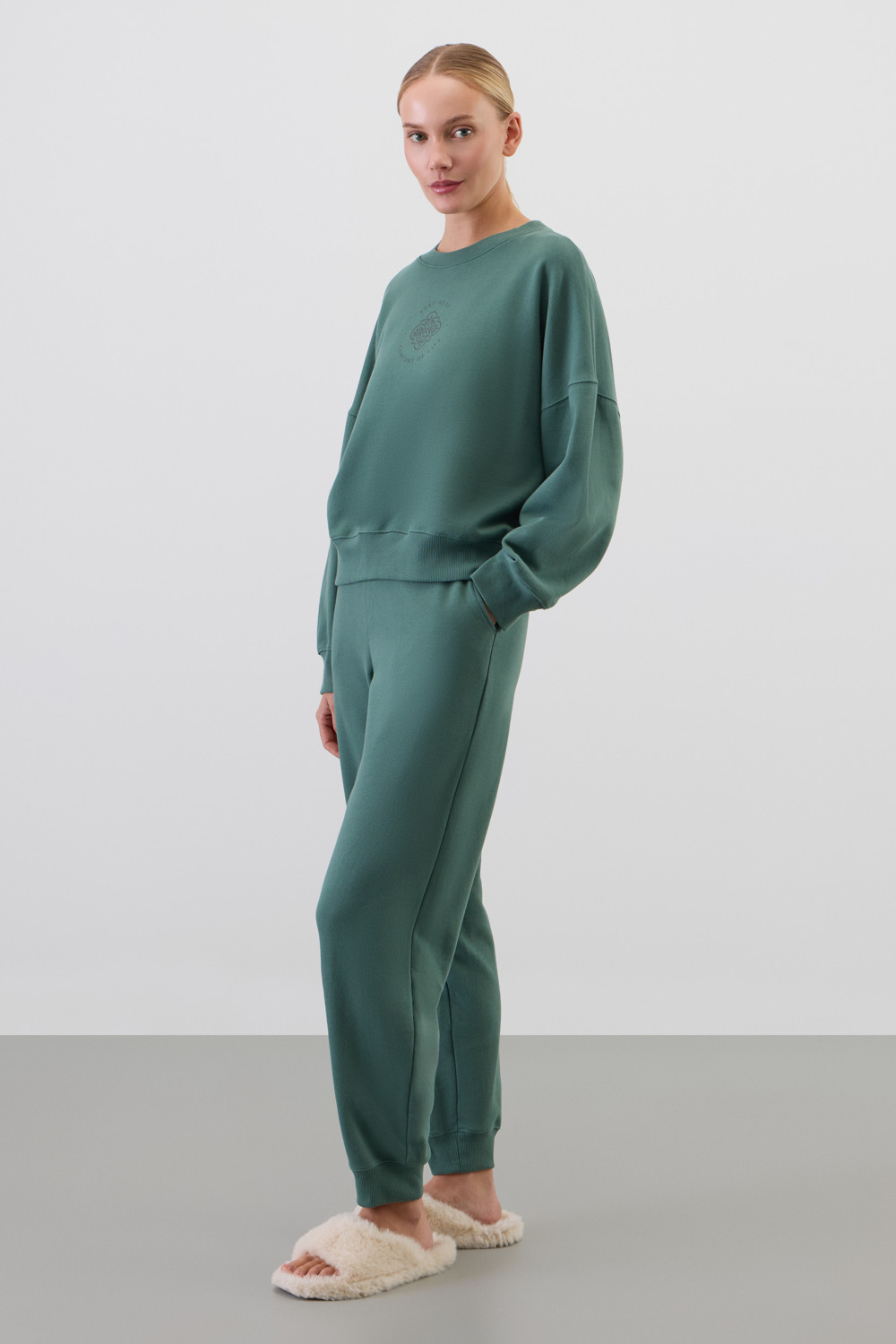 Комплекты для дома для мам, артикул: Е 20198, цвет: зеленый, фото 3