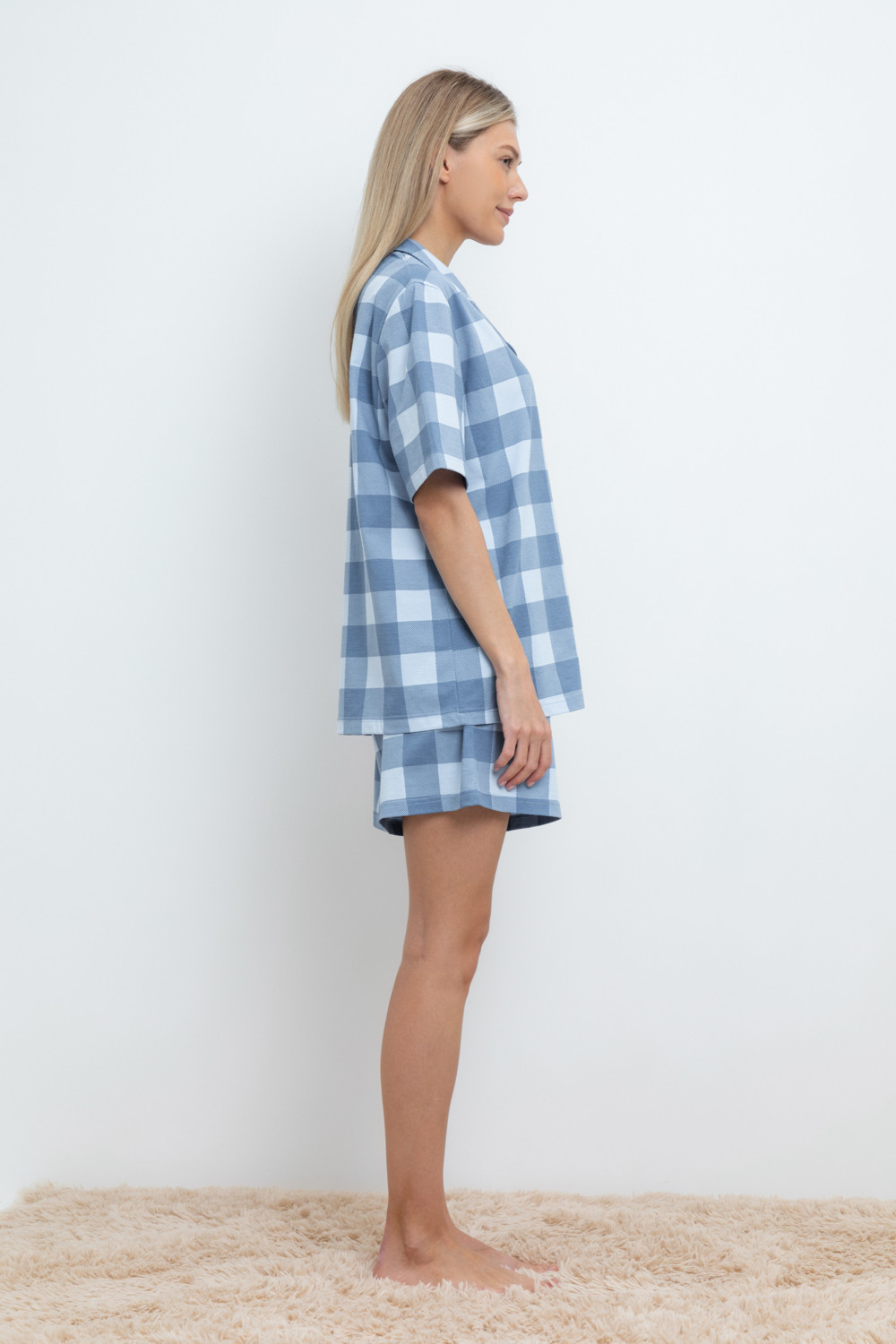 Комплекты для дома для мам, артикул: Е 20141, цвет: синий, фото 3