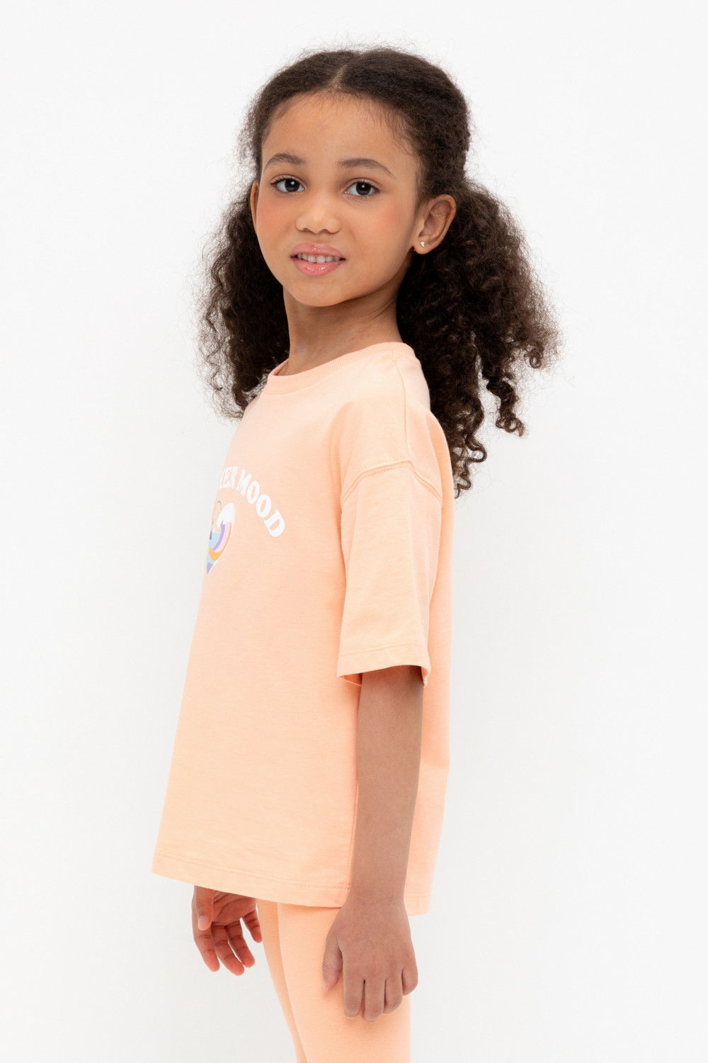 Футболка для девочки, артикул: КР 302716-1, цвет: желтый, фото 3