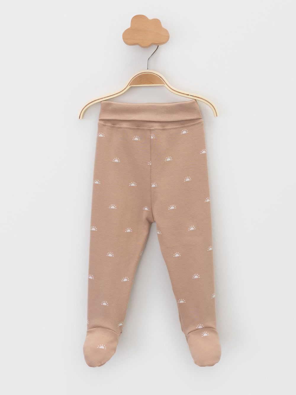 Ползунки для новорожденных, артикул: К 400220-2уп, цвет: бежевый, фото 3