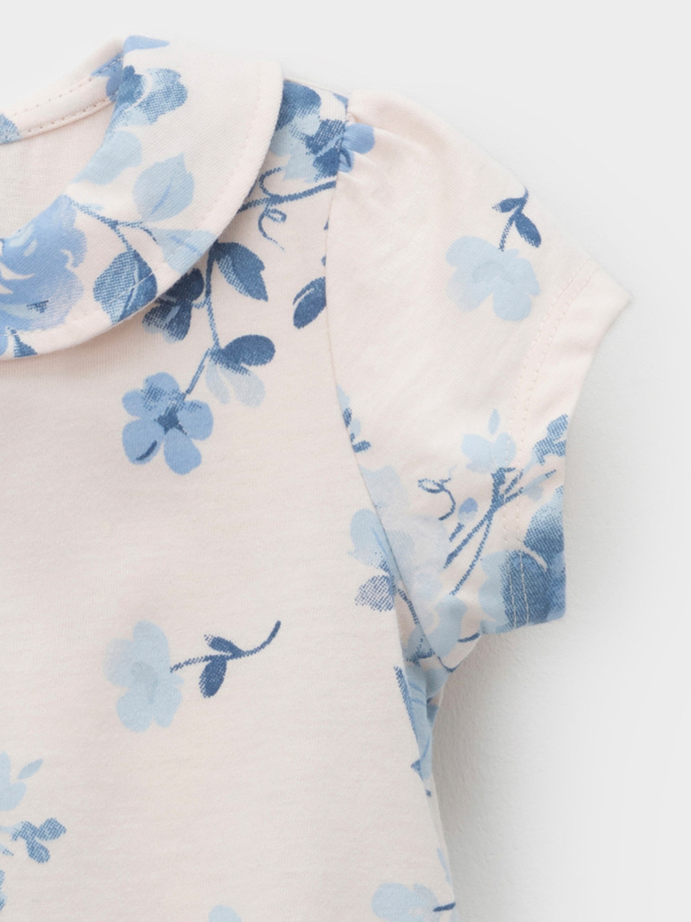 Полукомбинезон для девочки, артикул: КР 6559, цвет: сахар, фото 3