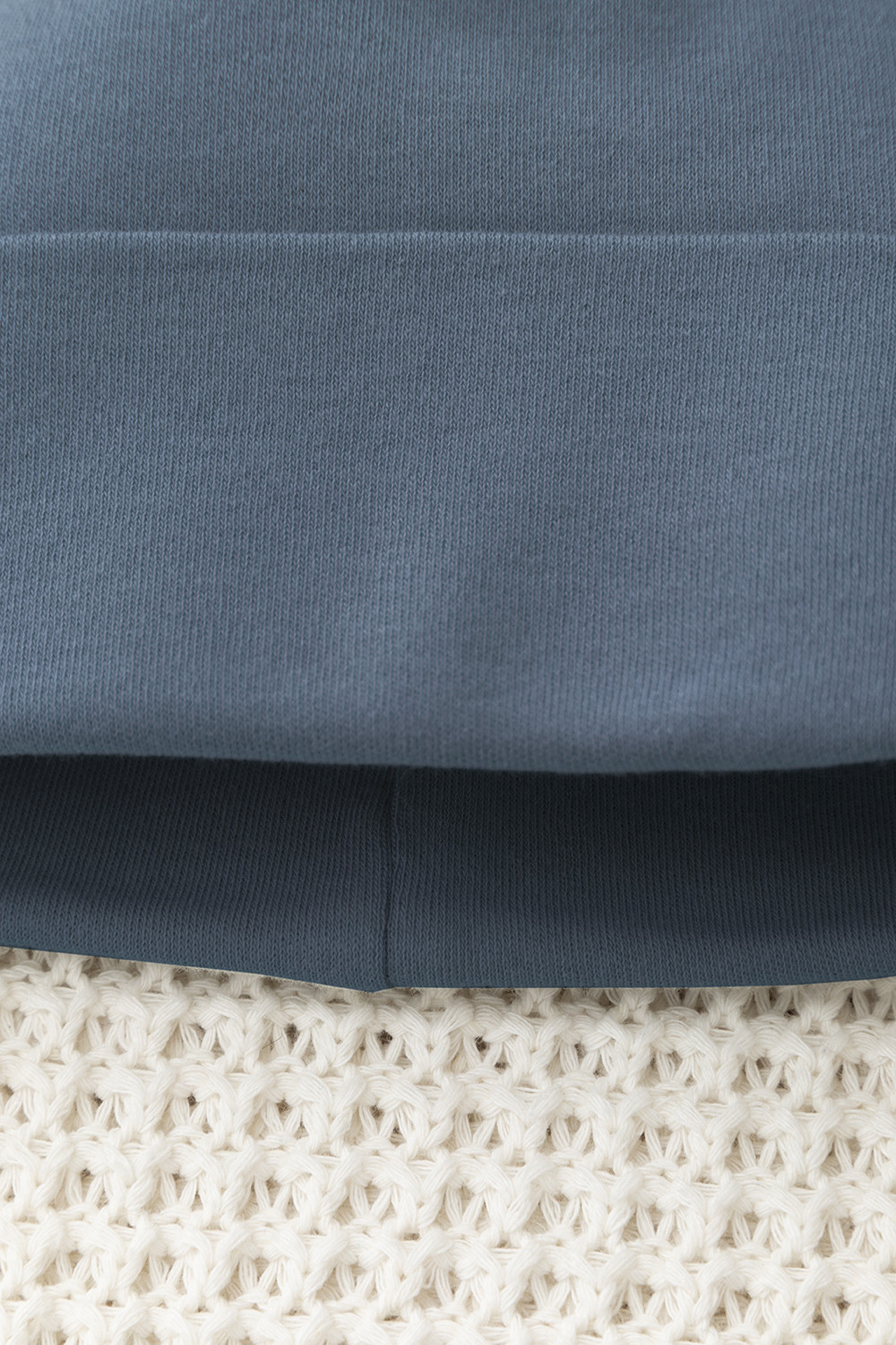 Шапочка ясельная для новорожденных, артикул: К 8093, цвет: синий, фото 3