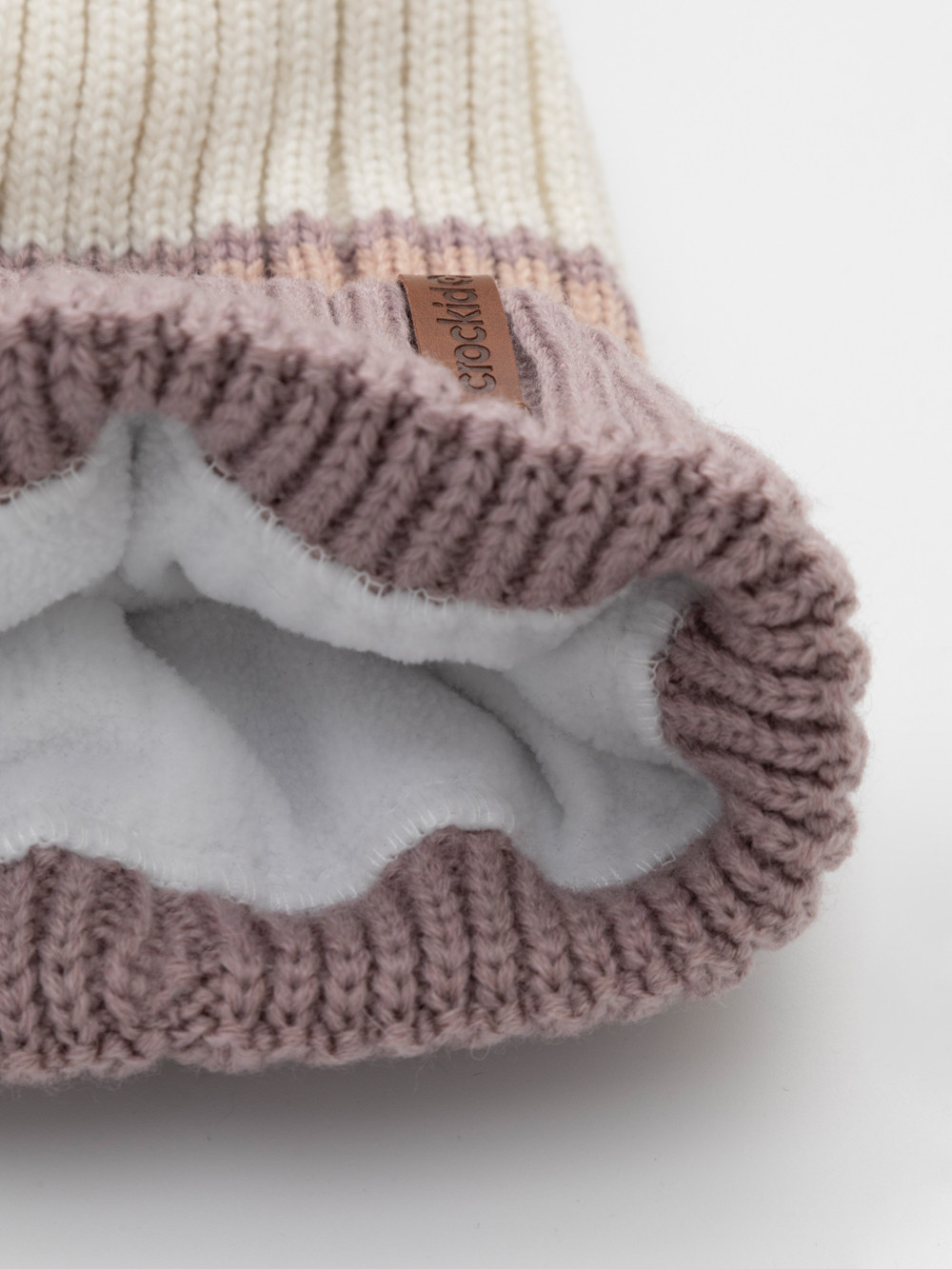 Шапка для девочки, артикул: КВ 20409/ш, цвет: розовый, фото 3