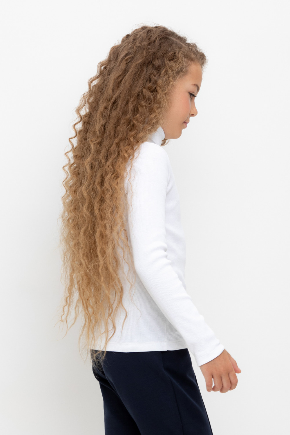 Водолазки, артикул: К 301477, цвет: белый, фото 3