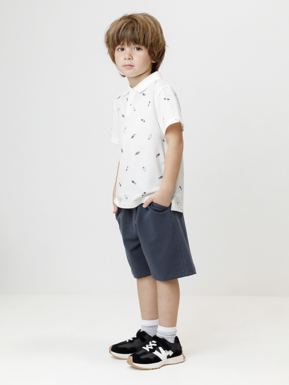 Футболка для мальчика, артикул: КР 302416, цвет: сахар, фото 3