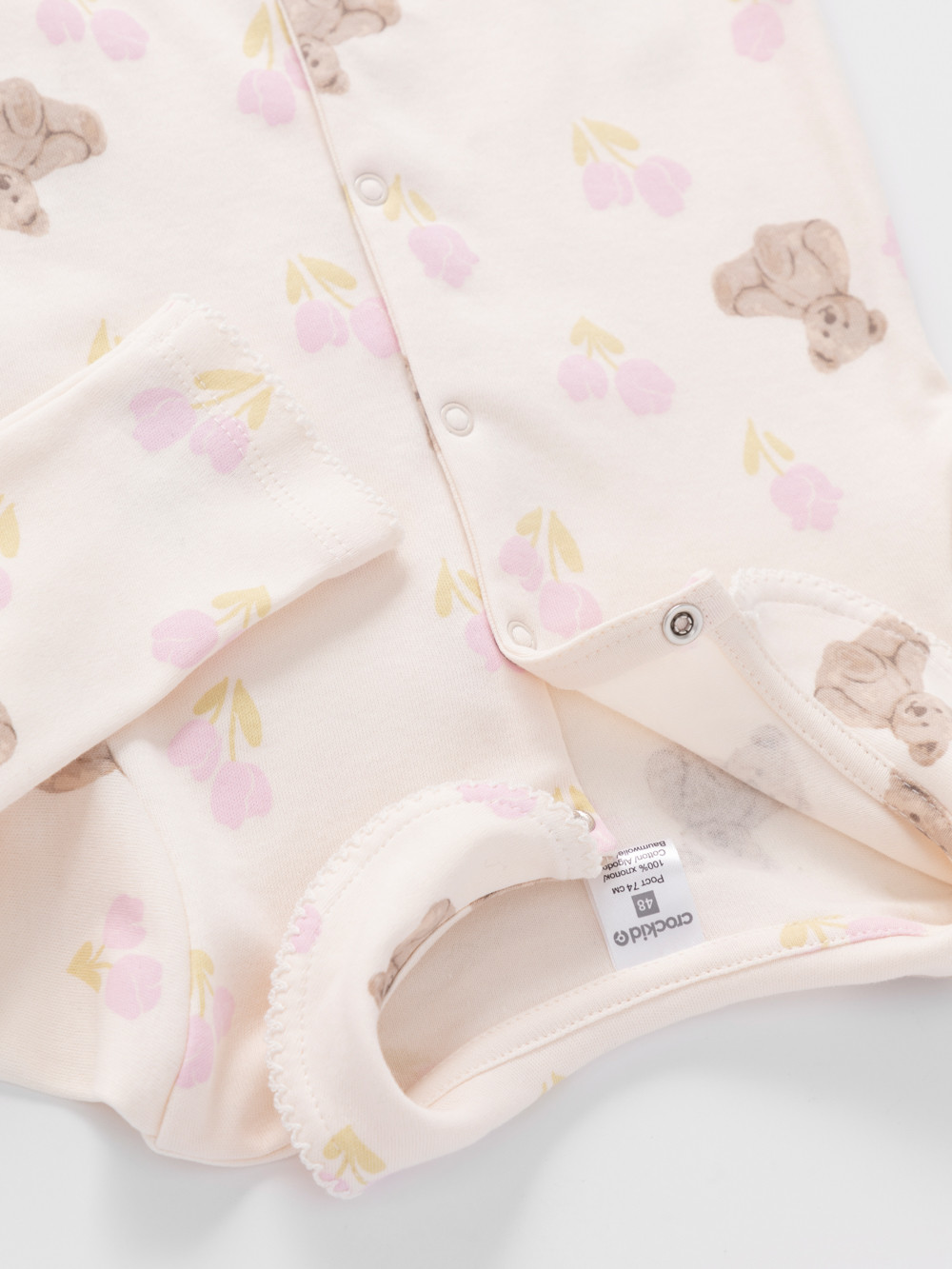 Комбинезон для новорожденных, артикул: К 6538-2уп, цвет: светло-розовый, фото 3