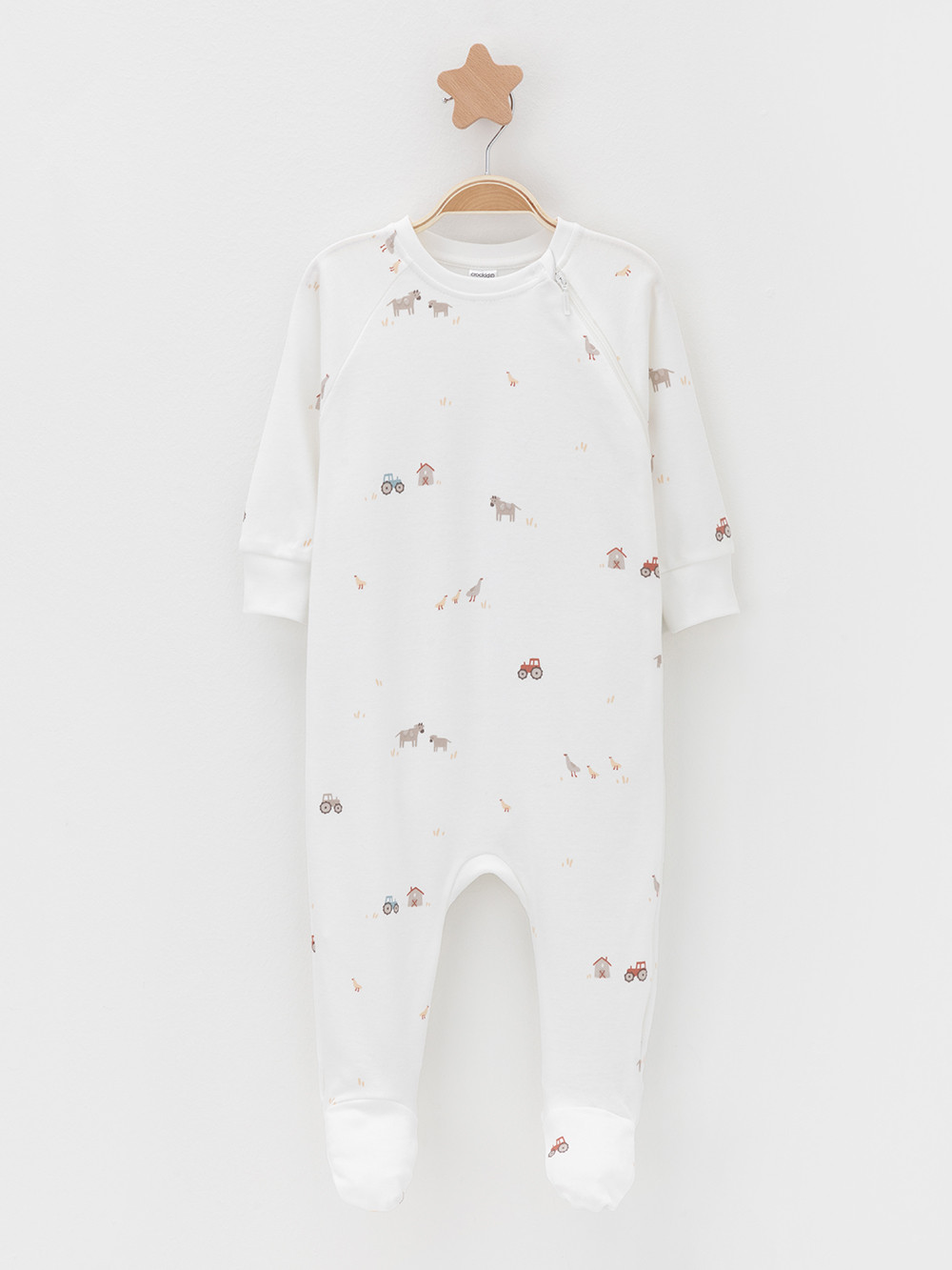 Комбинезон для новорожденных, артикул: К 6444-2уп, цвет: хаки, фото 3