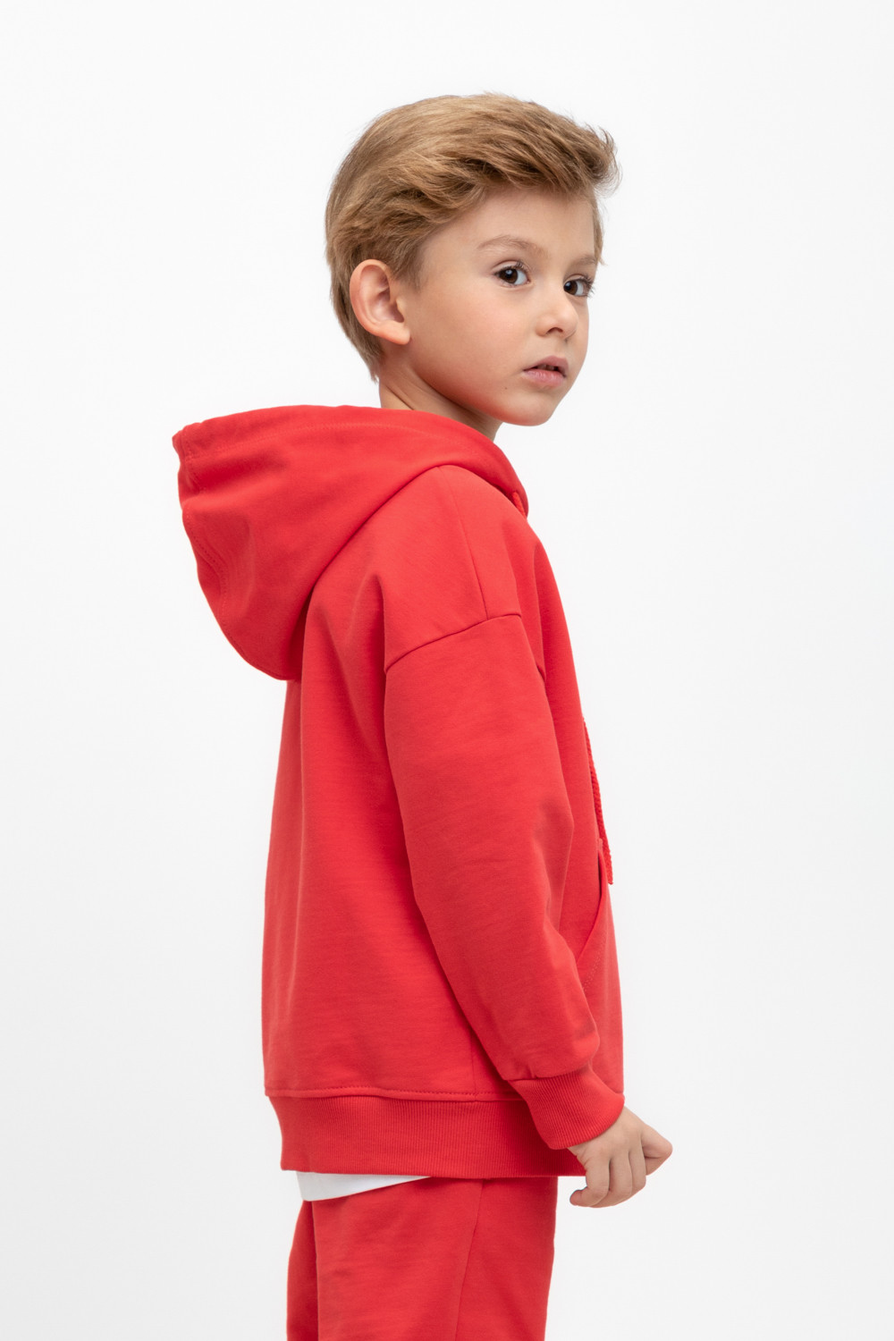 Толстовки для мальчика, артикул: КР 302317, цвет: красный, фото 3