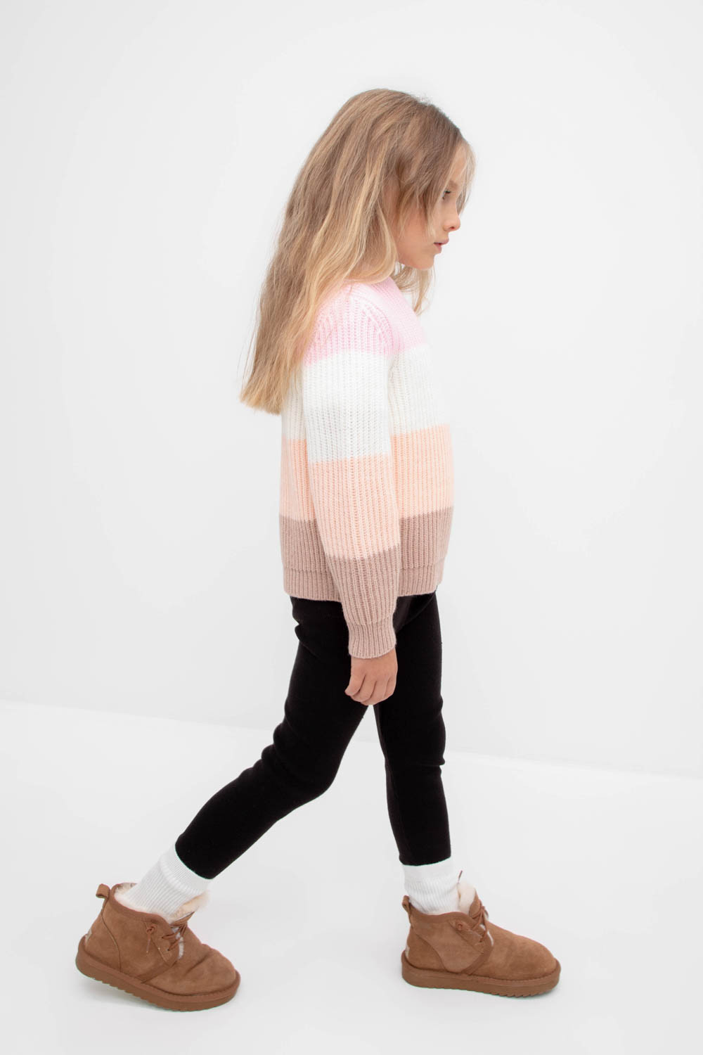 Брюки для девочки, артикул: К 422/ш, цвет: черный, фото 3