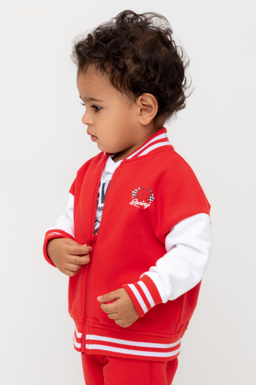 Жакет для мальчика, артикул: КР 302720, цвет: красный, фото 3