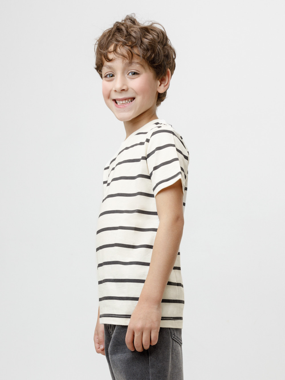 Футболка для мальчика, артикул: КР 302839, цвет: сахар, фото 3