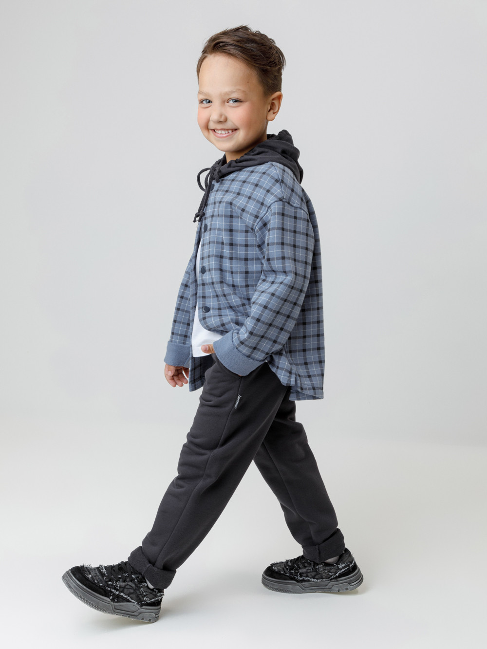 Рубашки для мальчика, артикул: КР 302780, цвет: синий, фото 3