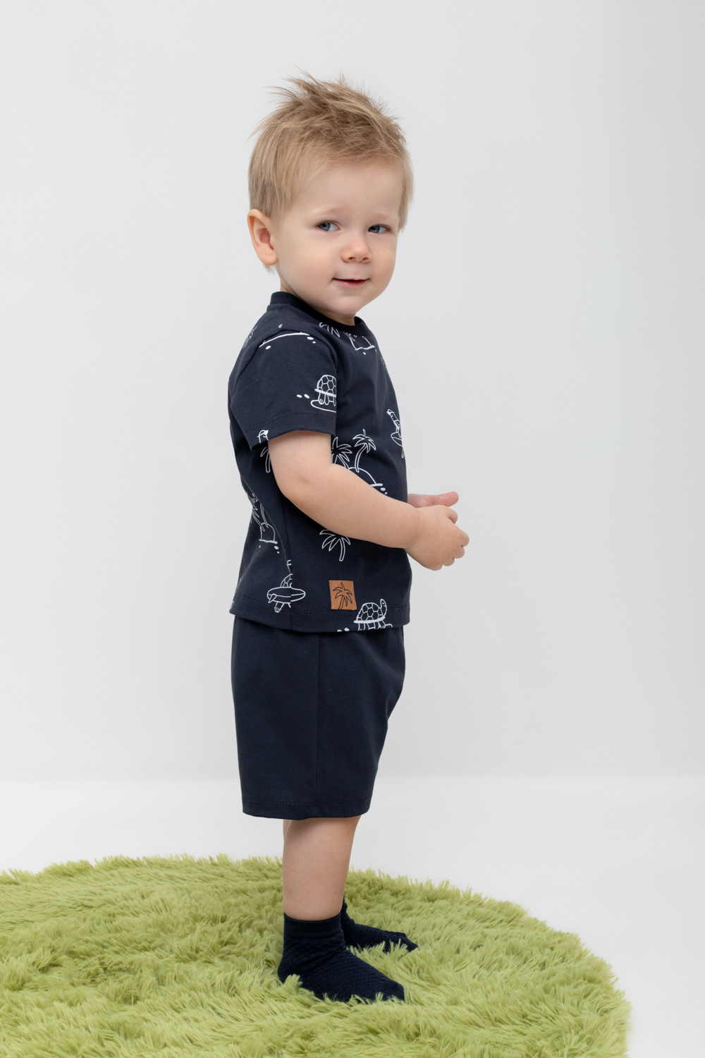 Шорты для мальчика, артикул: КР 400658, цвет: темно-синий, фото 3