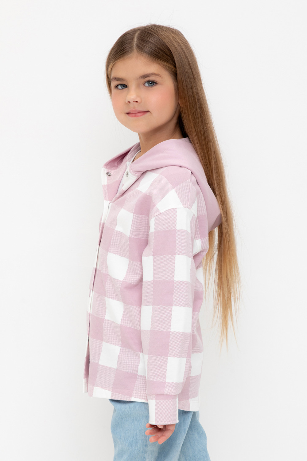 Рубашка для девочки, артикул: КР 302698, цвет: розовый, фото 3