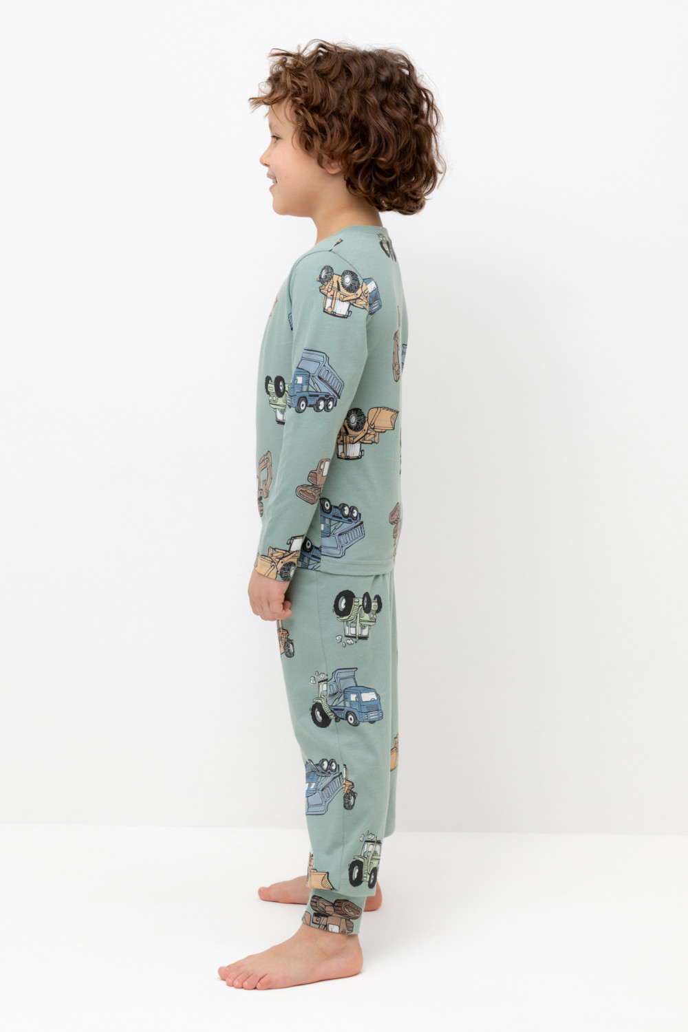 Пижама для мальчика, артикул: К 1561, цвет: минт, фото 3