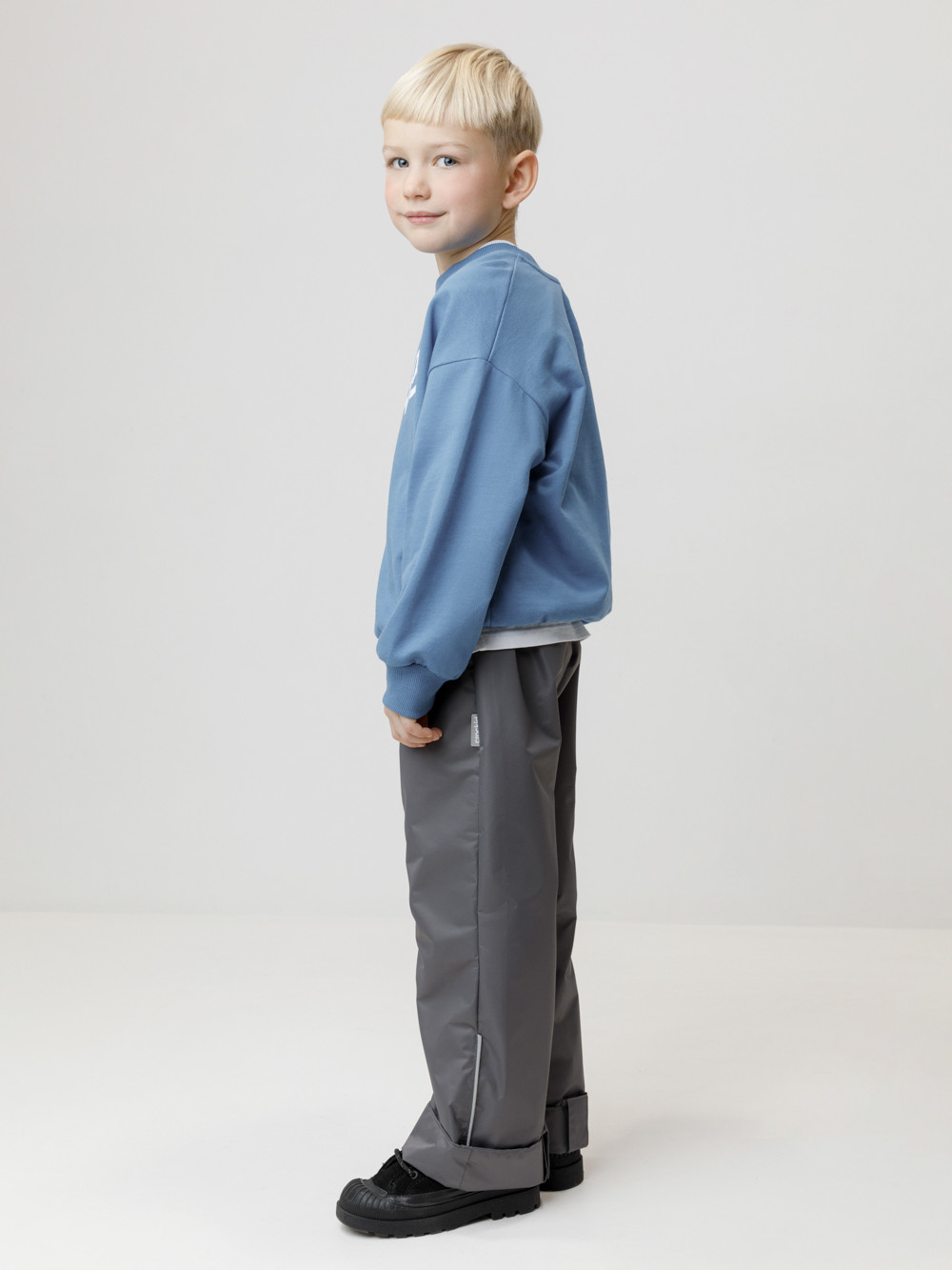 Брюки утепленные, артикул: ВК 46025/26/2 УЗГ, цвет: темно-серый, фото 3