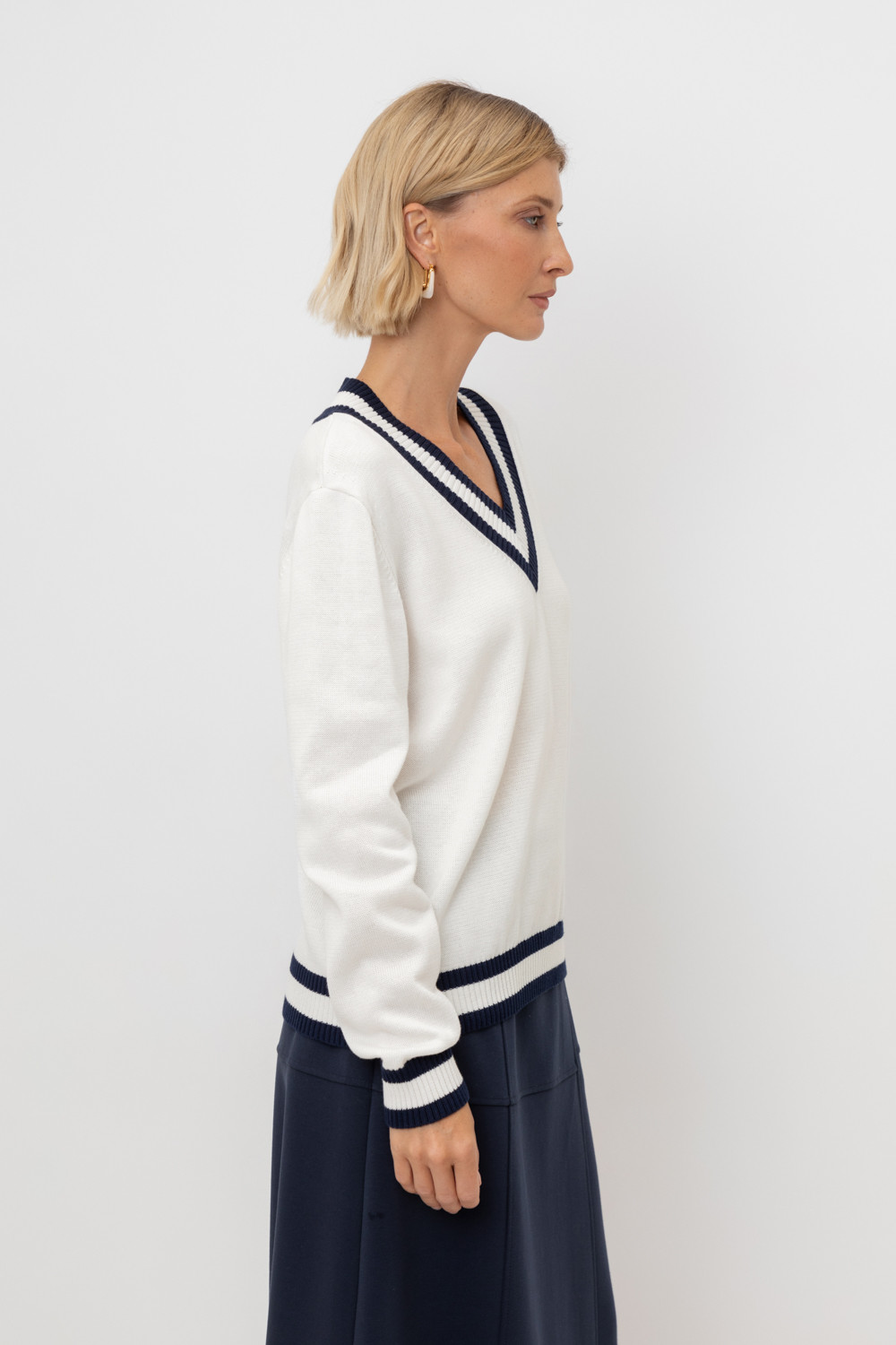 Джемперы женские для мам, артикул: ЕВ 30204, цвет: бежевый, фото 3