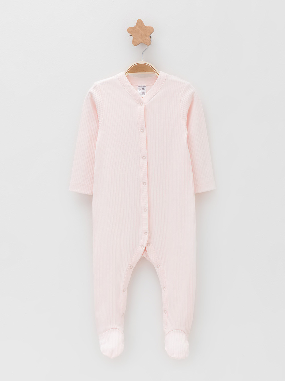 Комбинезон для новорожденных, артикул: К 6523-2уп, цвет: светло-розовый, фото 3