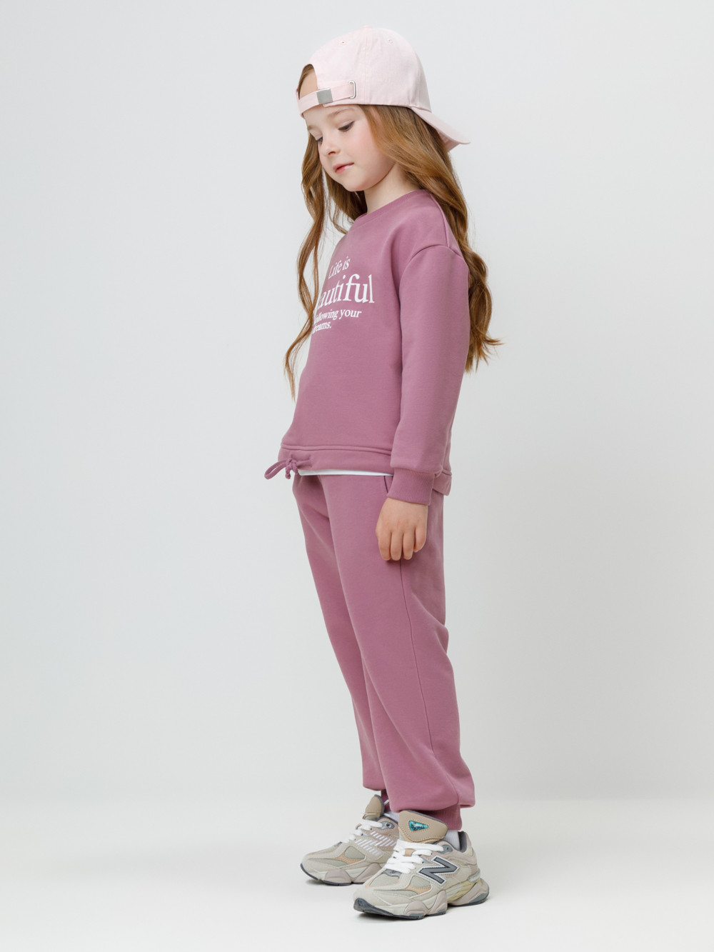 Свитшоты для девочки, артикул: КР 302827, цвет: бордовый, фото 3