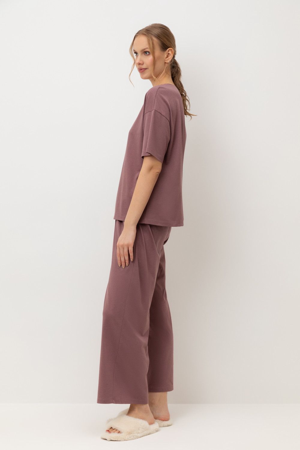 Комплекты для дома для мам, артикул: Е 20183, цвет: фиолетовый, фото 3