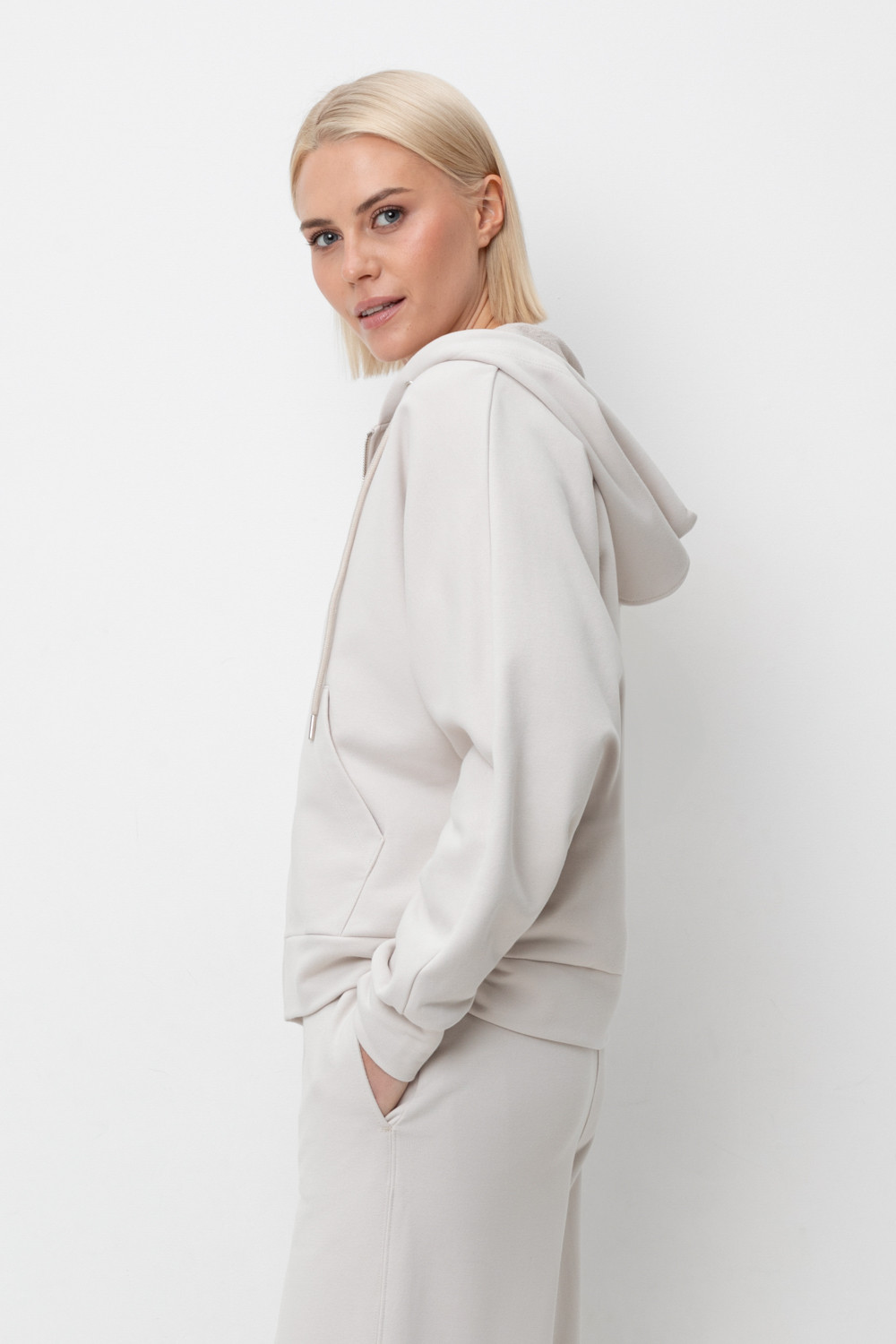 Жакеты, куртки женские для мам, артикул: ЕВТ 3312, цвет: бежевый, фото 3