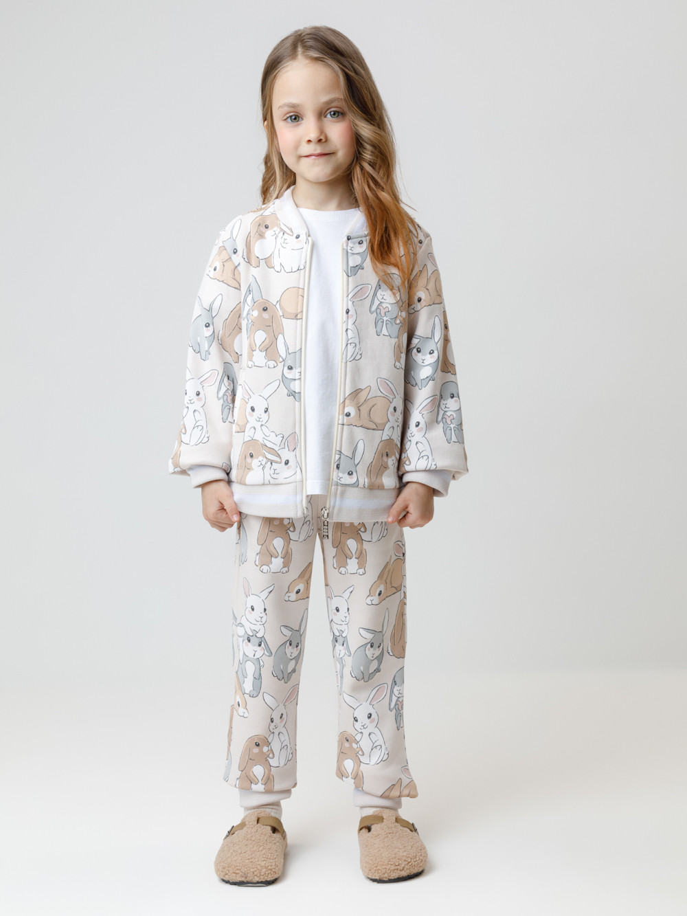 Жакет для девочки, артикул: КР 302899, цвет: бежевый, фото 3