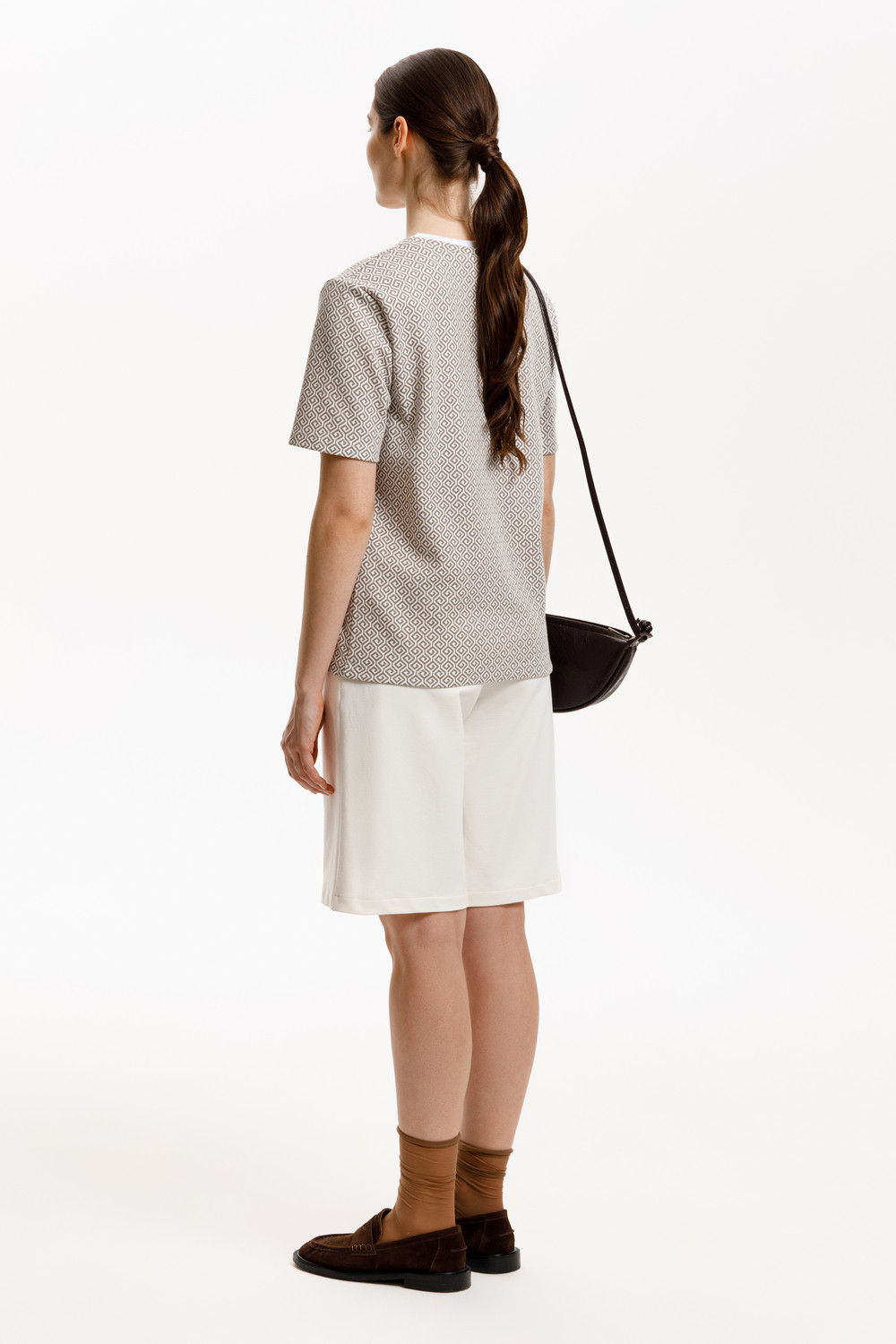 Футболки женские для мам, артикул: ЕВТ 3216, цвет: светло-серый5, фото 3